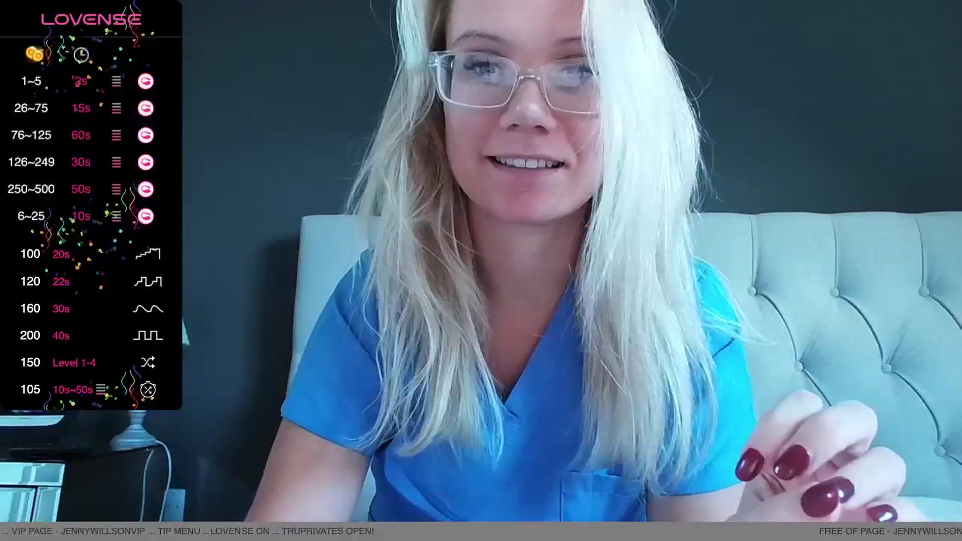 Gallery image thumbnail from JennyWillson's myfreecams stream on, 11/25/2024, 13:11 image 1 of 20