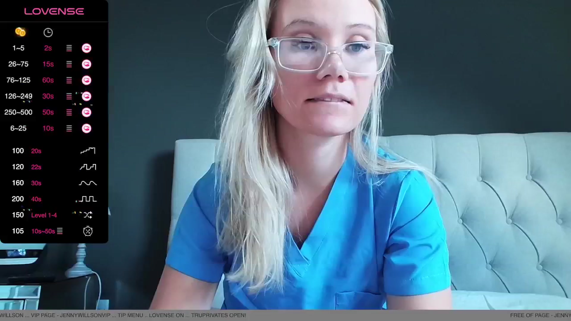 Gallery image thumbnail from JennyWillson's myfreecams stream on, 11/25/2024, 13:11 image 6 of 20