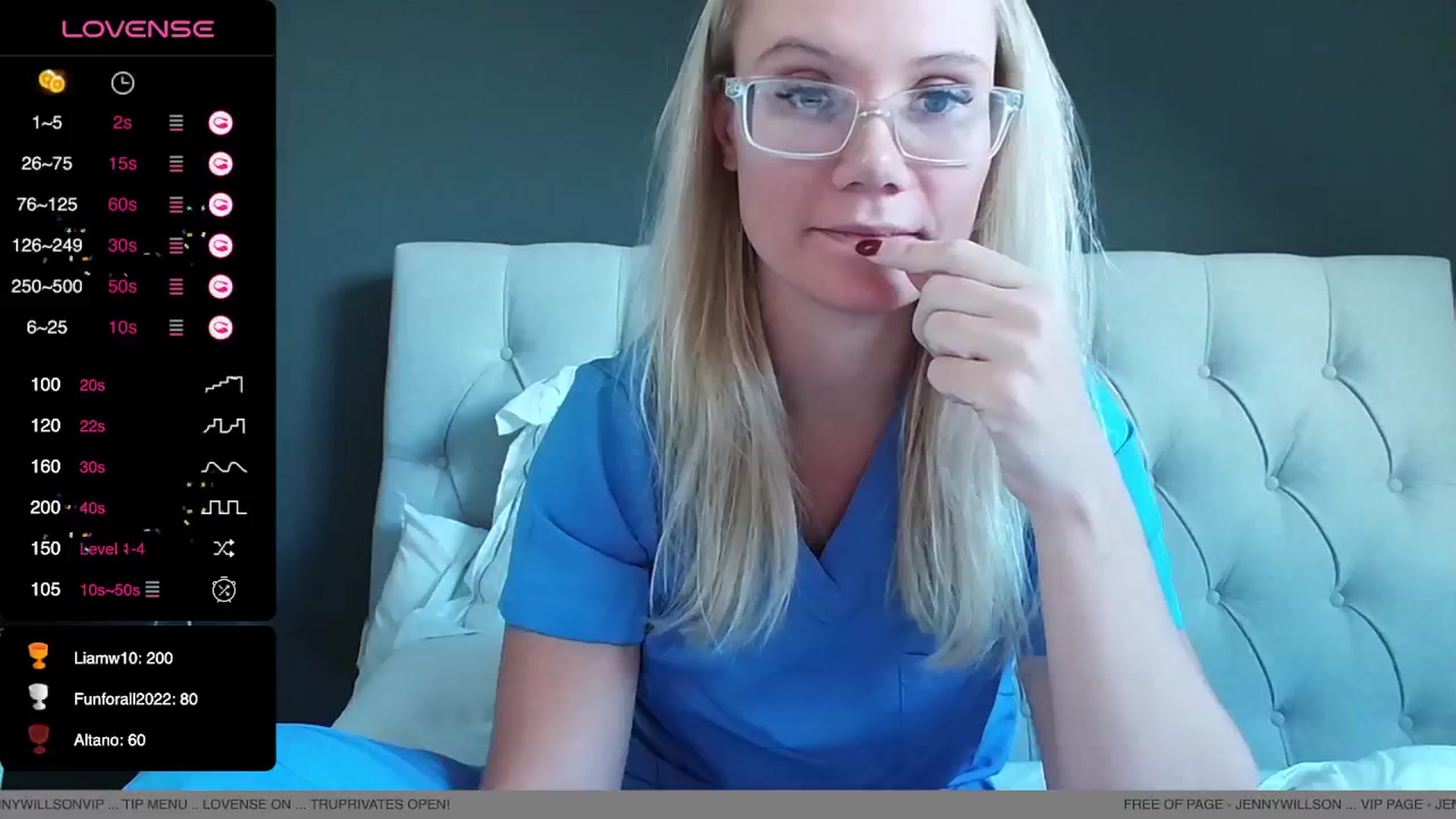 Gallery image thumbnail from JennyWillson's myfreecams stream on, 11/25/2024, 13:11 image 15 of 20