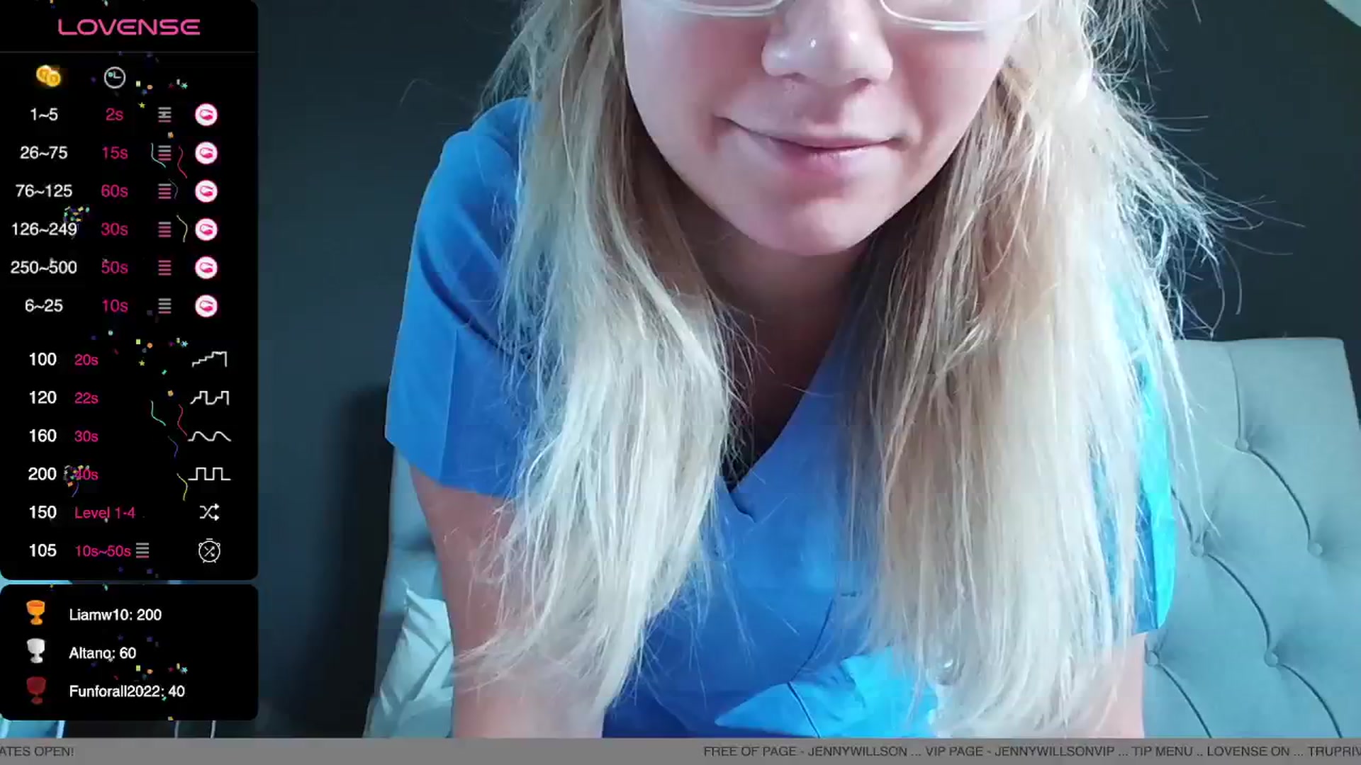 Gallery image thumbnail from JennyWillson's myfreecams stream on, 11/25/2024, 13:11 image 9 of 20