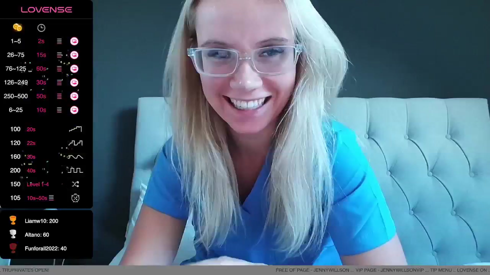 Gallery image thumbnail from JennyWillson's myfreecams stream on, 11/25/2024, 13:11 image 14 of 20