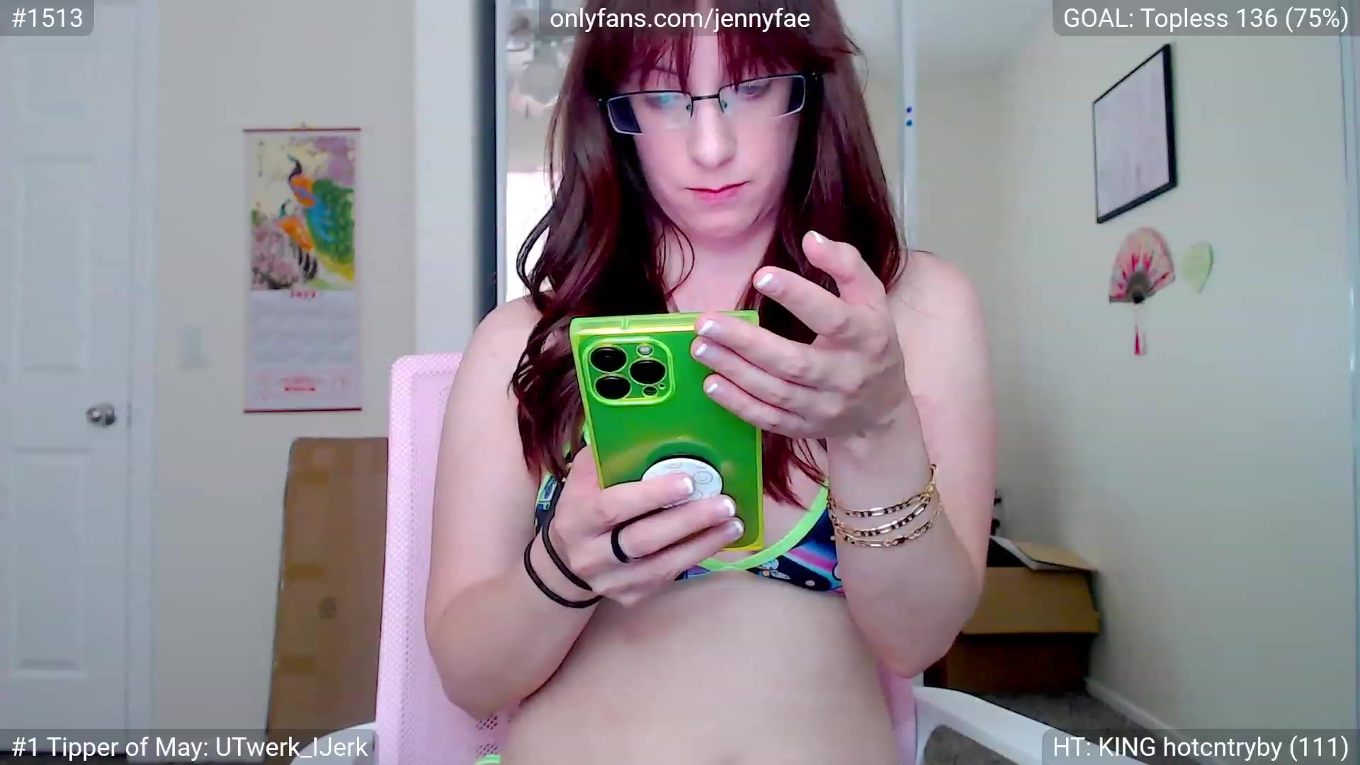 Gallery image thumbnail from Jennyyfae's myfreecams stream on, 05/22/2023, 19:58 image 2 of 20