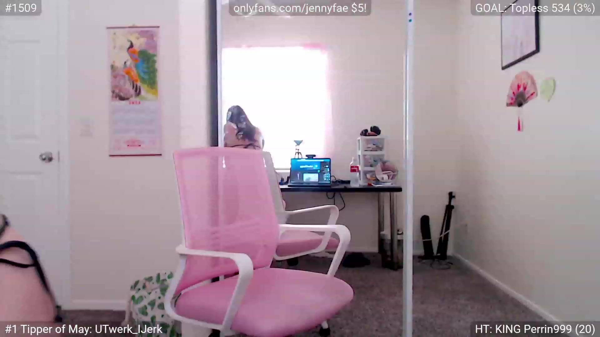 Gallery image thumbnail from Jennyyfae's myfreecams stream on, 05/23/2023, 17:47 image 6 of 20
