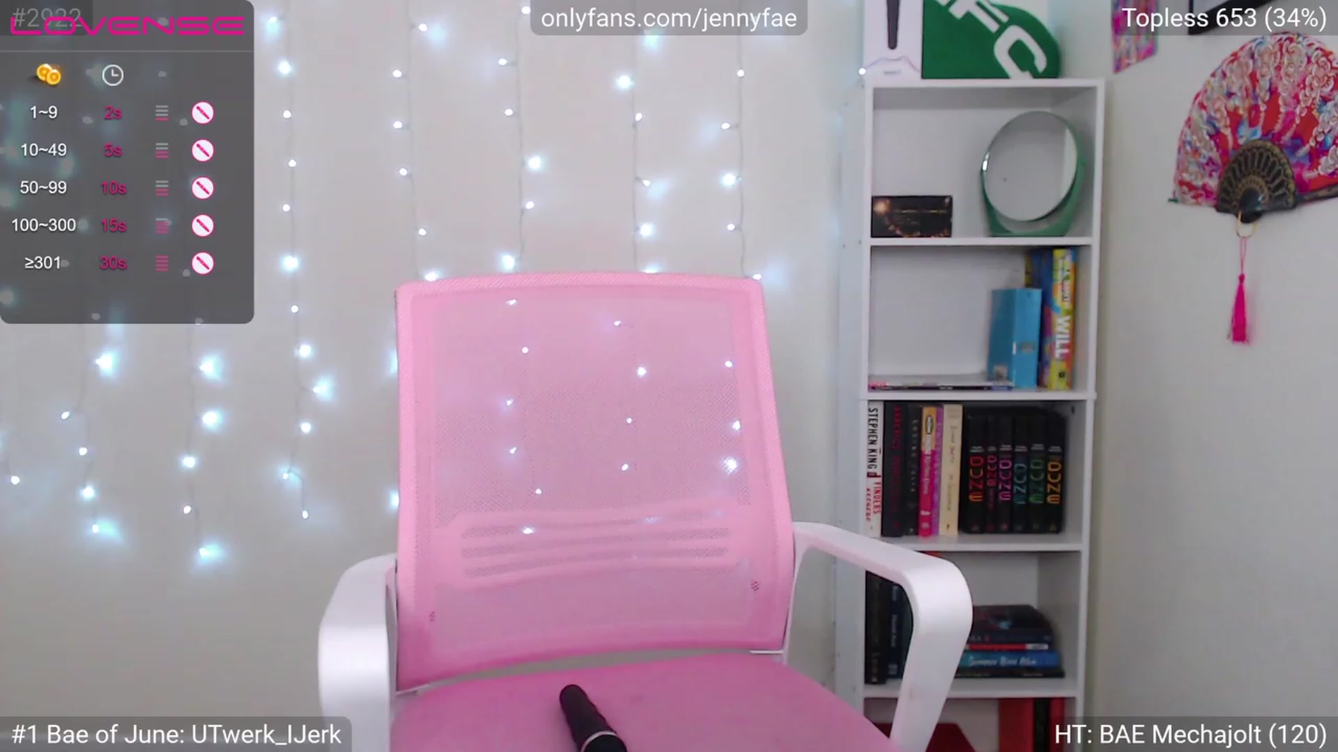 Gallery image thumbnail from Jennyyfae's myfreecams stream on, 06/12/2023, 19:47 image 4 of 20