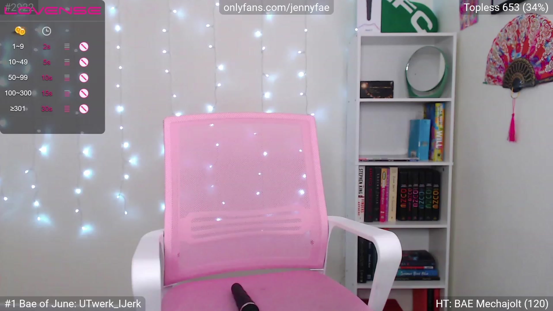 Gallery image thumbnail from Jennyyfae's myfreecams stream on, 06/12/2023, 19:47 image 3 of 20