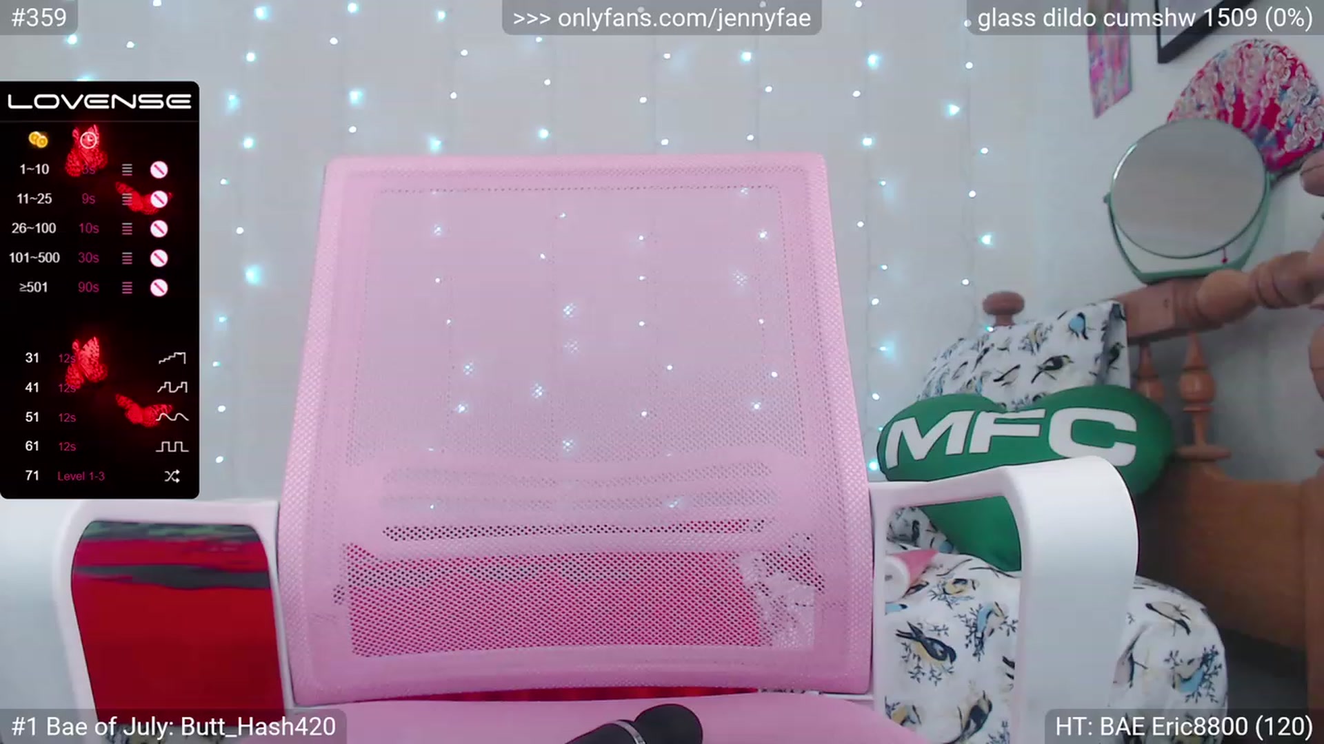 Gallery image thumbnail from Jennyyfae's myfreecams stream on, 07/01/2023, 18:33 image 18 of 20