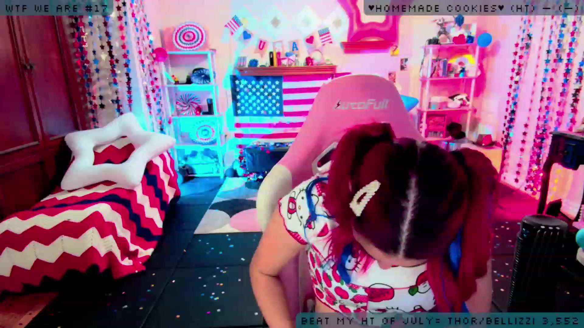 Gallery image thumbnail from JessWhitmore's myfreecams stream on, 07/04/2023, 04:48 image 7 of 20