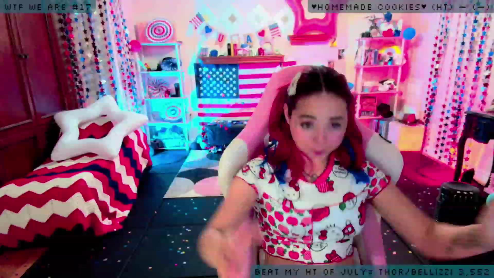 Gallery image thumbnail from JessWhitmore's myfreecams stream on, 07/04/2023, 04:48 image 6 of 20