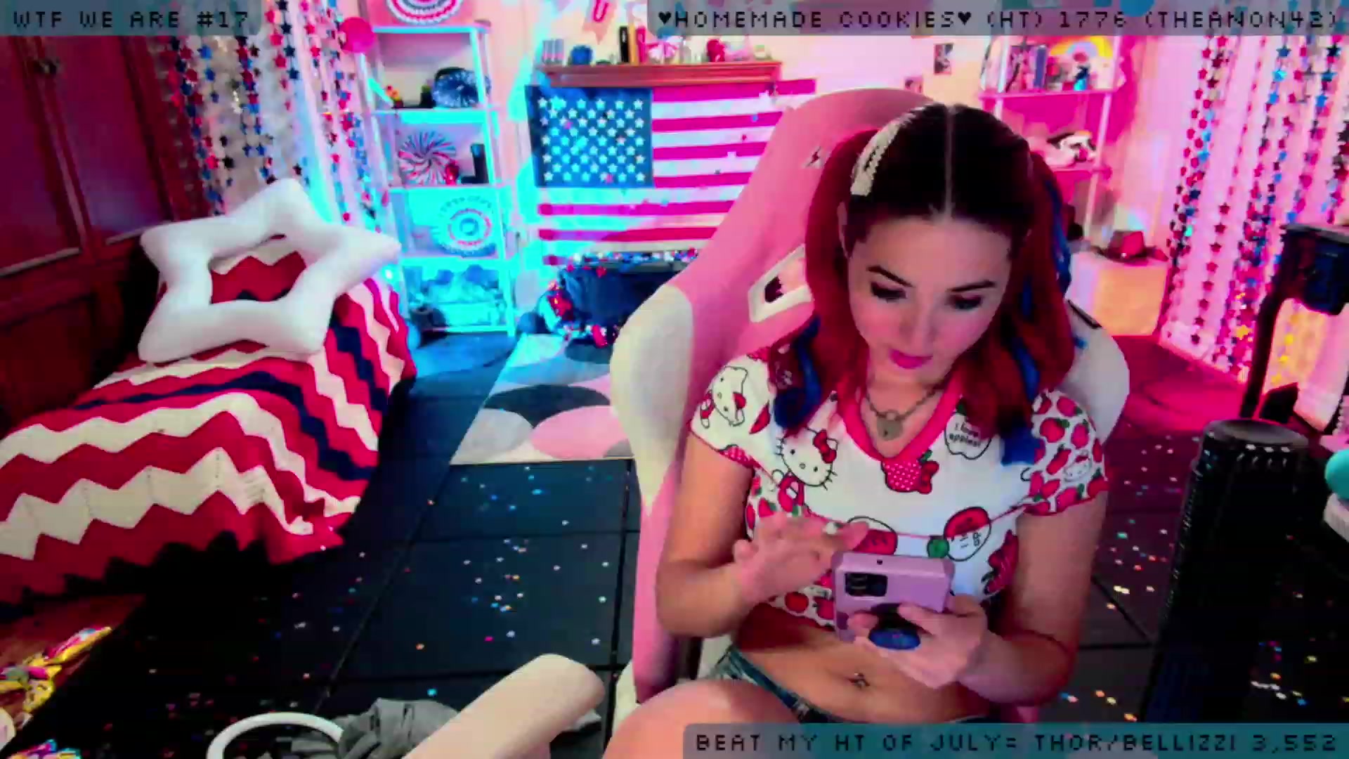 Gallery image thumbnail from JessWhitmore's myfreecams stream on, 07/04/2023, 04:48 image 12 of 20