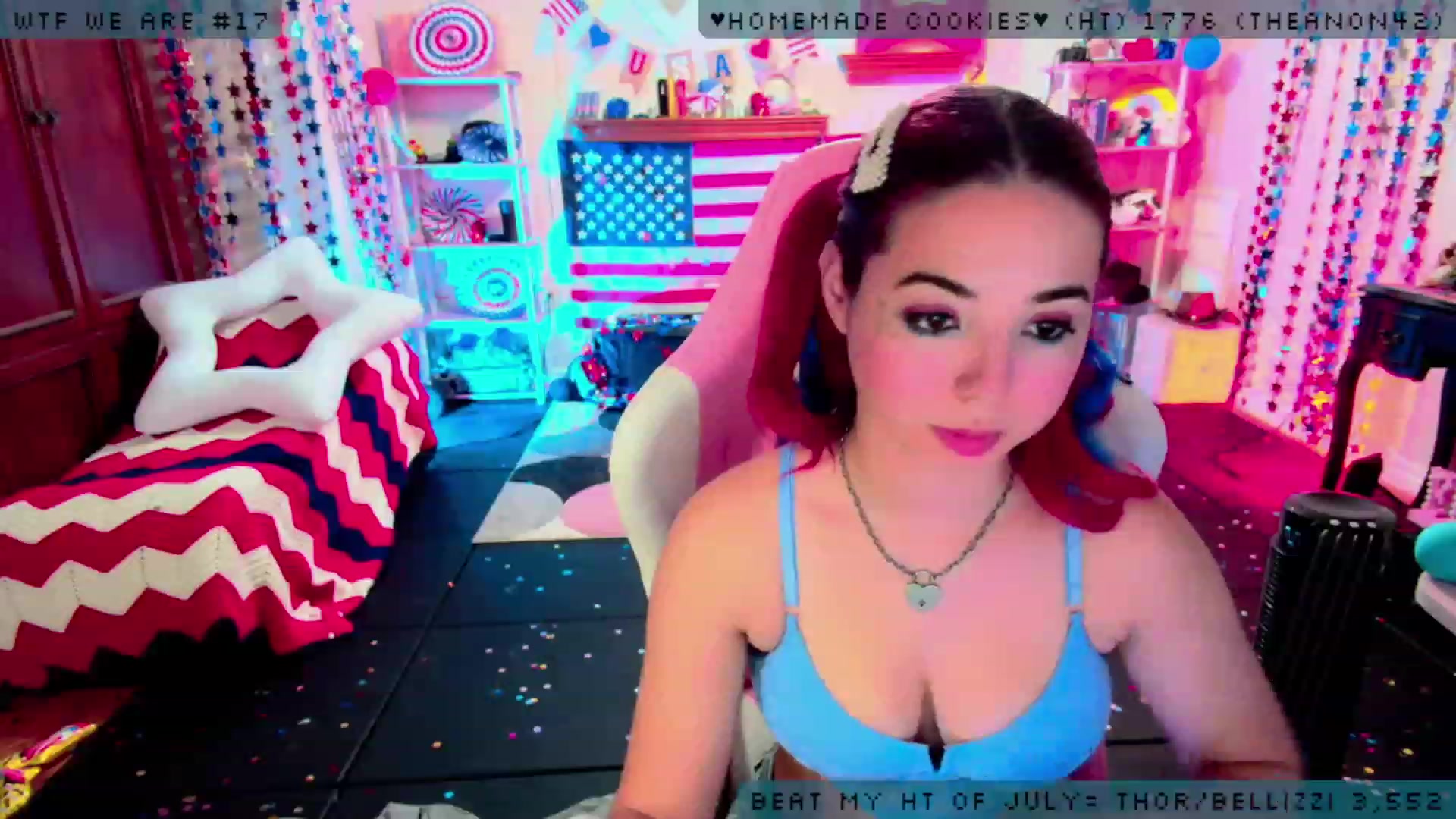 Gallery image thumbnail from JessWhitmore's myfreecams stream on, 07/04/2023, 04:48 image 17 of 20