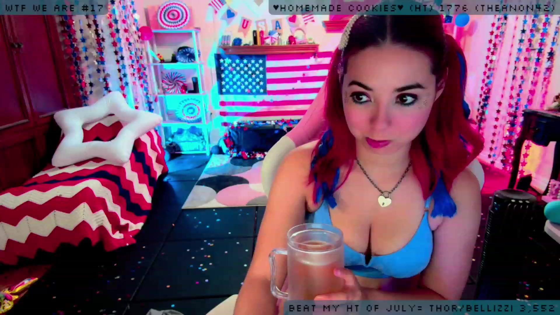 Gallery image thumbnail from JessWhitmore's myfreecams stream on, 07/04/2023, 04:48 image 20 of 20
