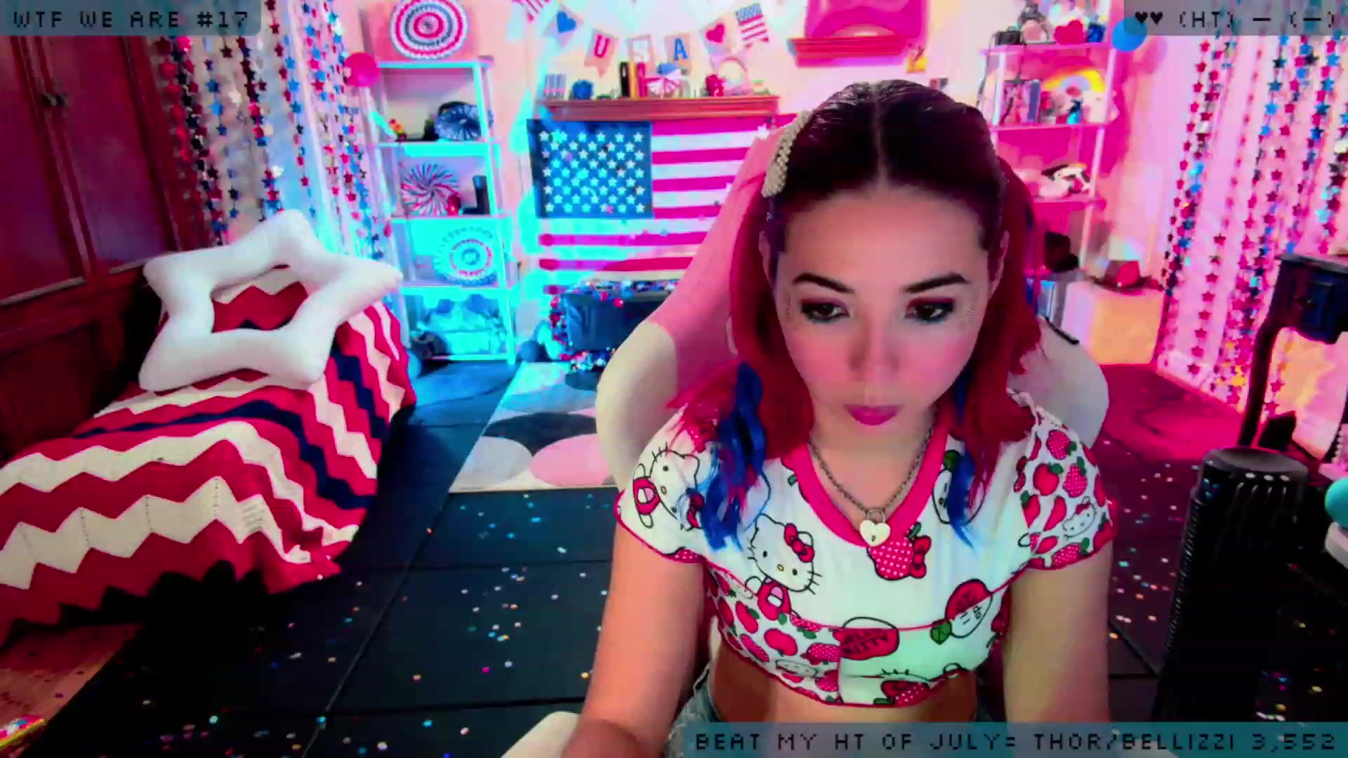 Gallery image thumbnail from JessWhitmore's myfreecams stream on, 07/04/2023, 04:48 image 4 of 20