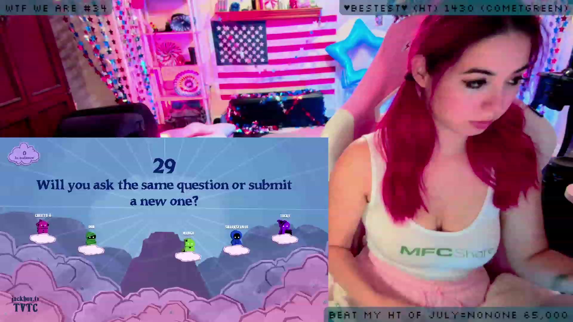 Gallery image thumbnail from JessWhitmore's myfreecams stream on, 07/18/2023, 08:10 image 17 of 20