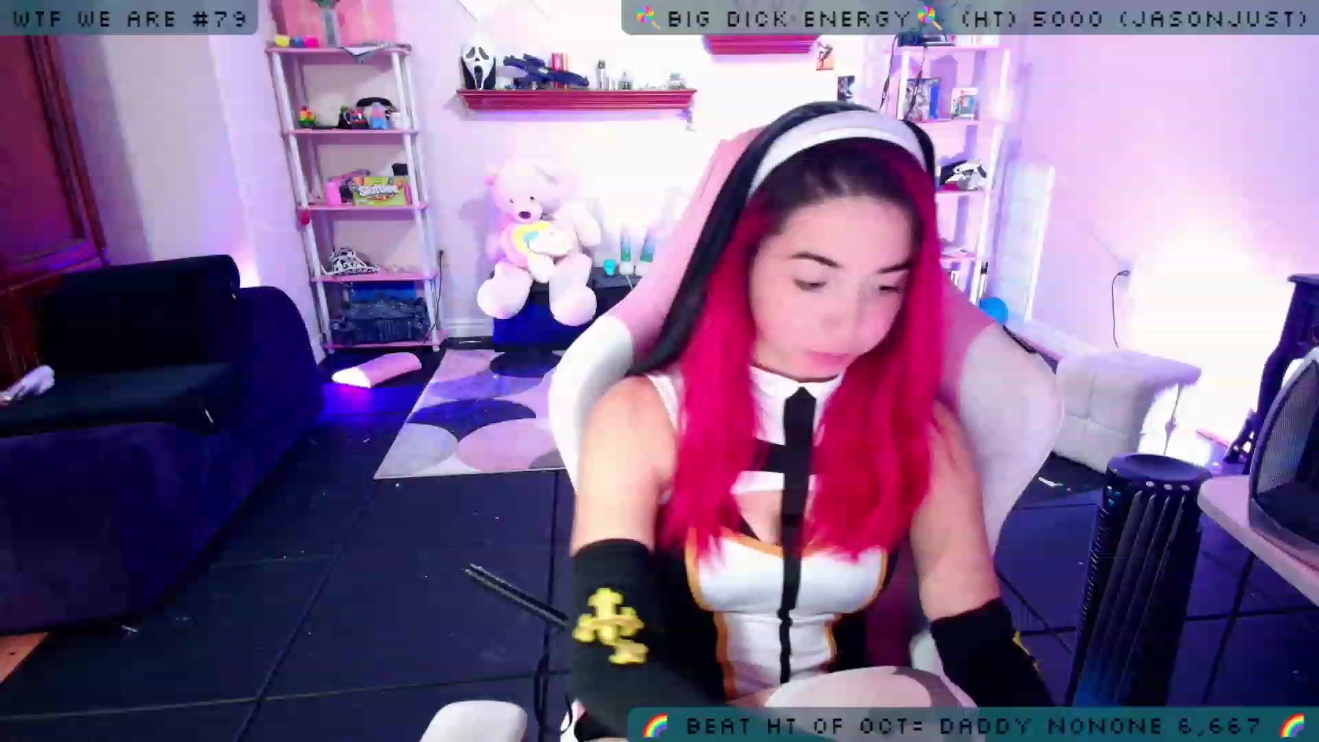 Gallery image thumbnail from JessWhitmore's myfreecams stream on, 10/19/2023, 07:08 image 1 of 20