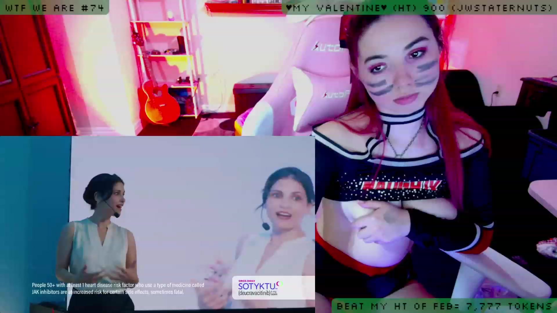 Gallery image thumbnail from JessWhitmore_'s myfreecams stream on, 02/13/2023, 03:42 image 11 of 20
