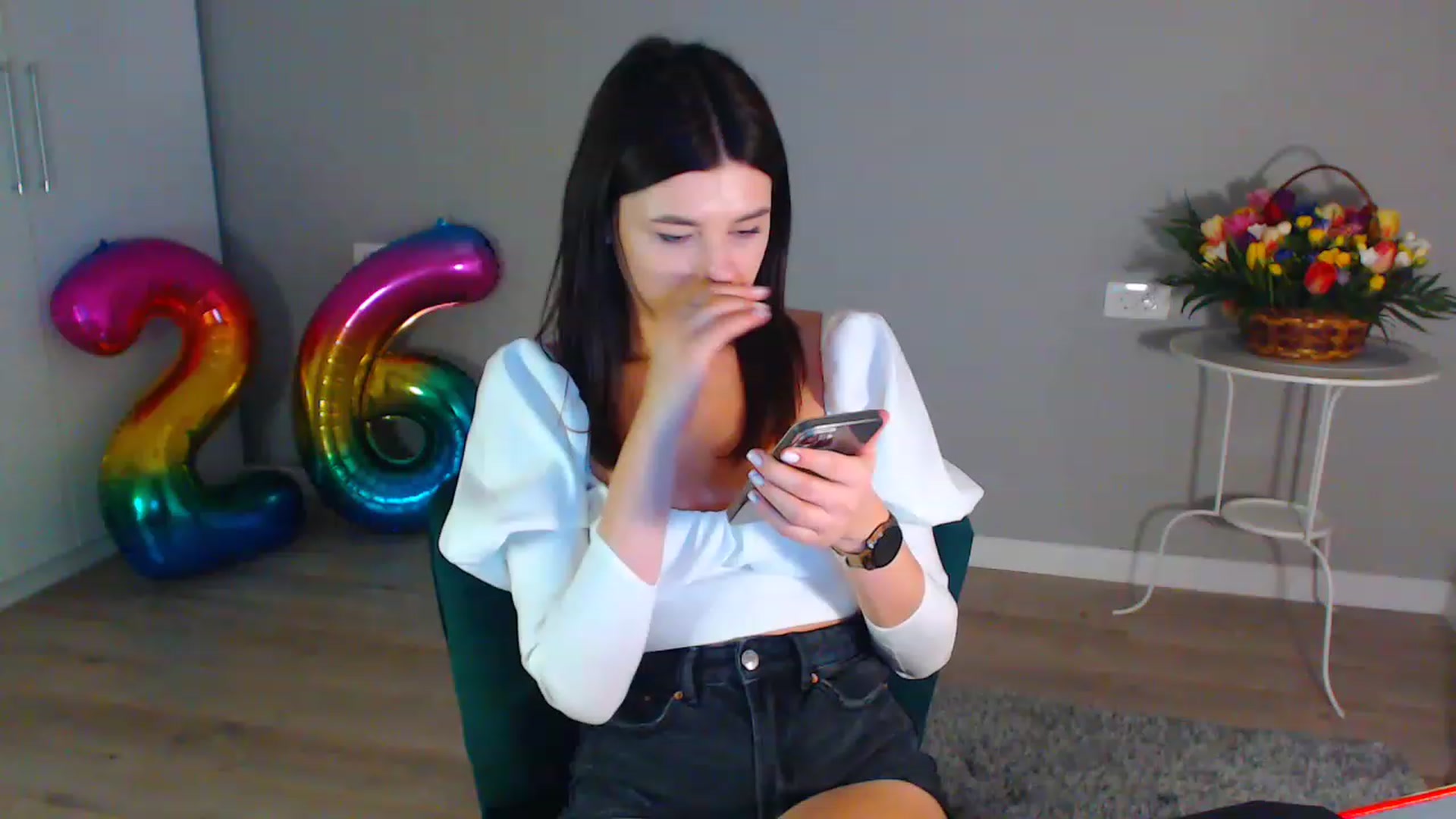 Gallery image thumbnail from JesseJane's myfreecams stream on, 03/05/2023, 21:00 image 7 of 20