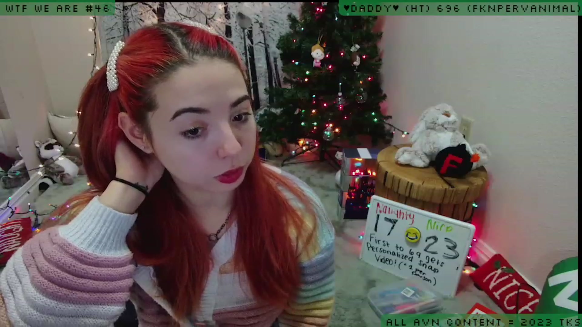 Gallery image thumbnail from JessiClaus's myfreecams stream on, 12/31/2022, 05:18 image 13 of 20