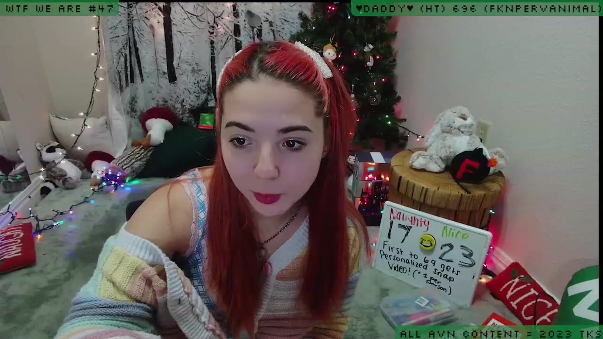 Gallery image thumbnail from JessiClaus's myfreecams stream on, 12/31/2022, 05:18 image 19 of 20