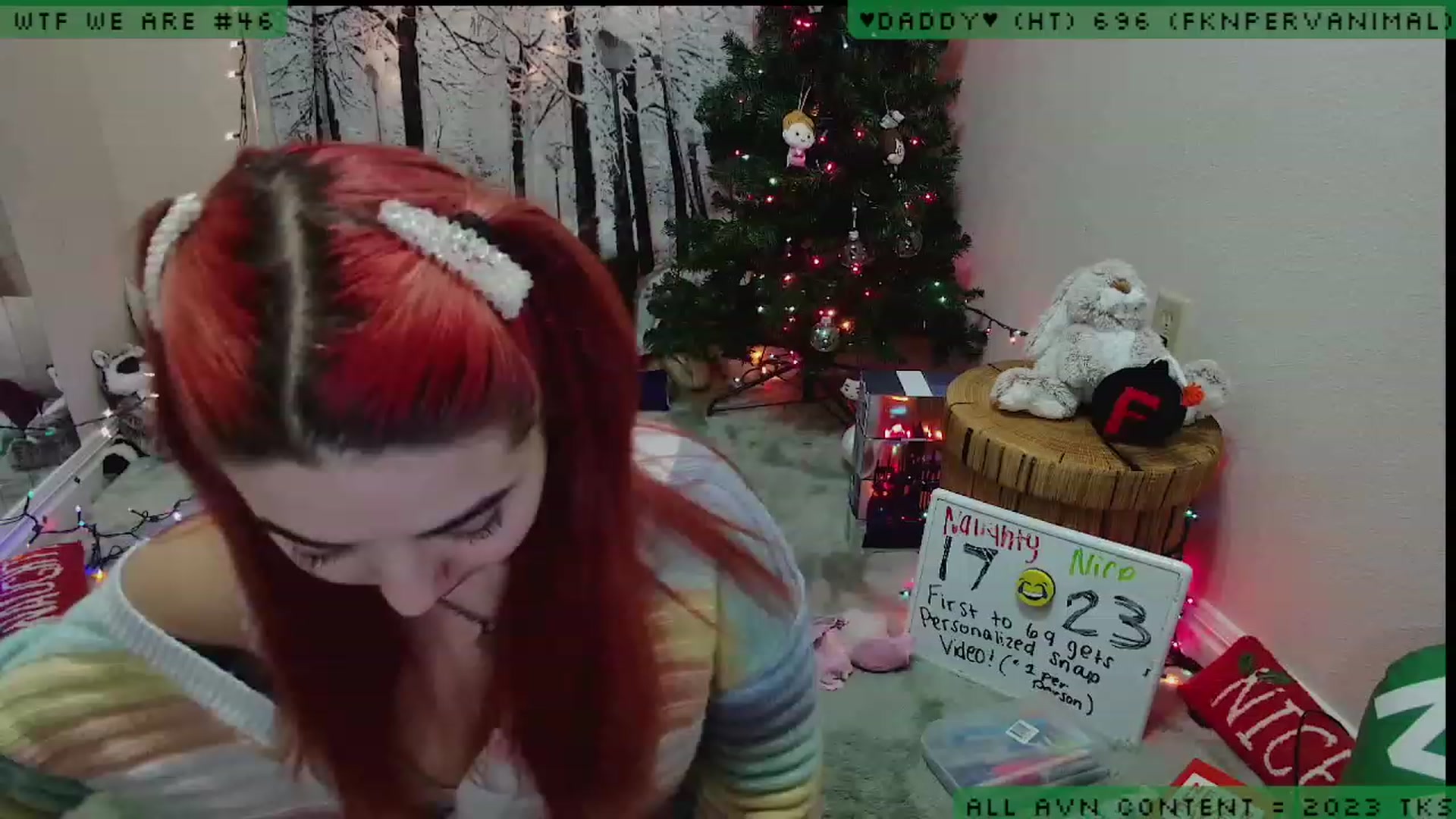 Gallery image thumbnail from JessiClaus's myfreecams stream on, 12/31/2022, 05:18 image 6 of 20