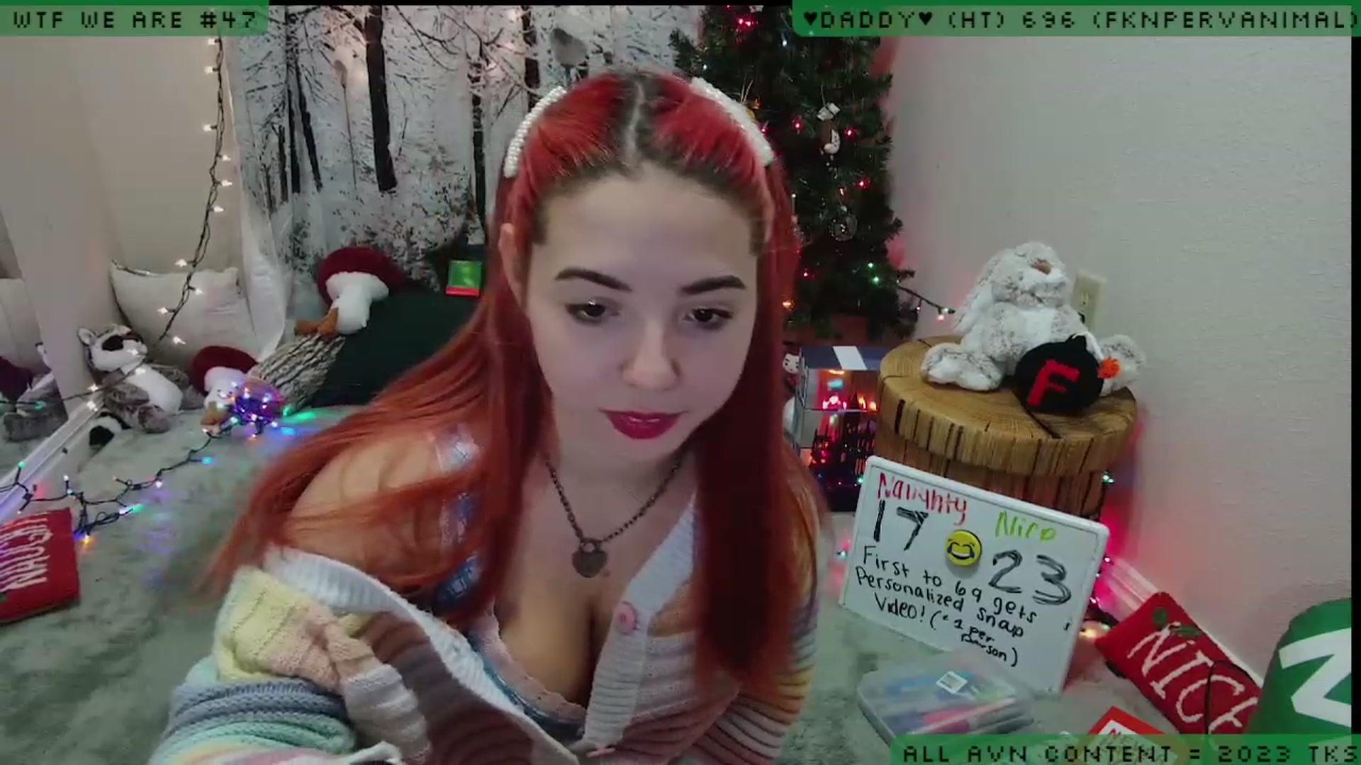 Gallery image thumbnail from JessiClaus's myfreecams stream on, 12/31/2022, 05:18 image 17 of 20