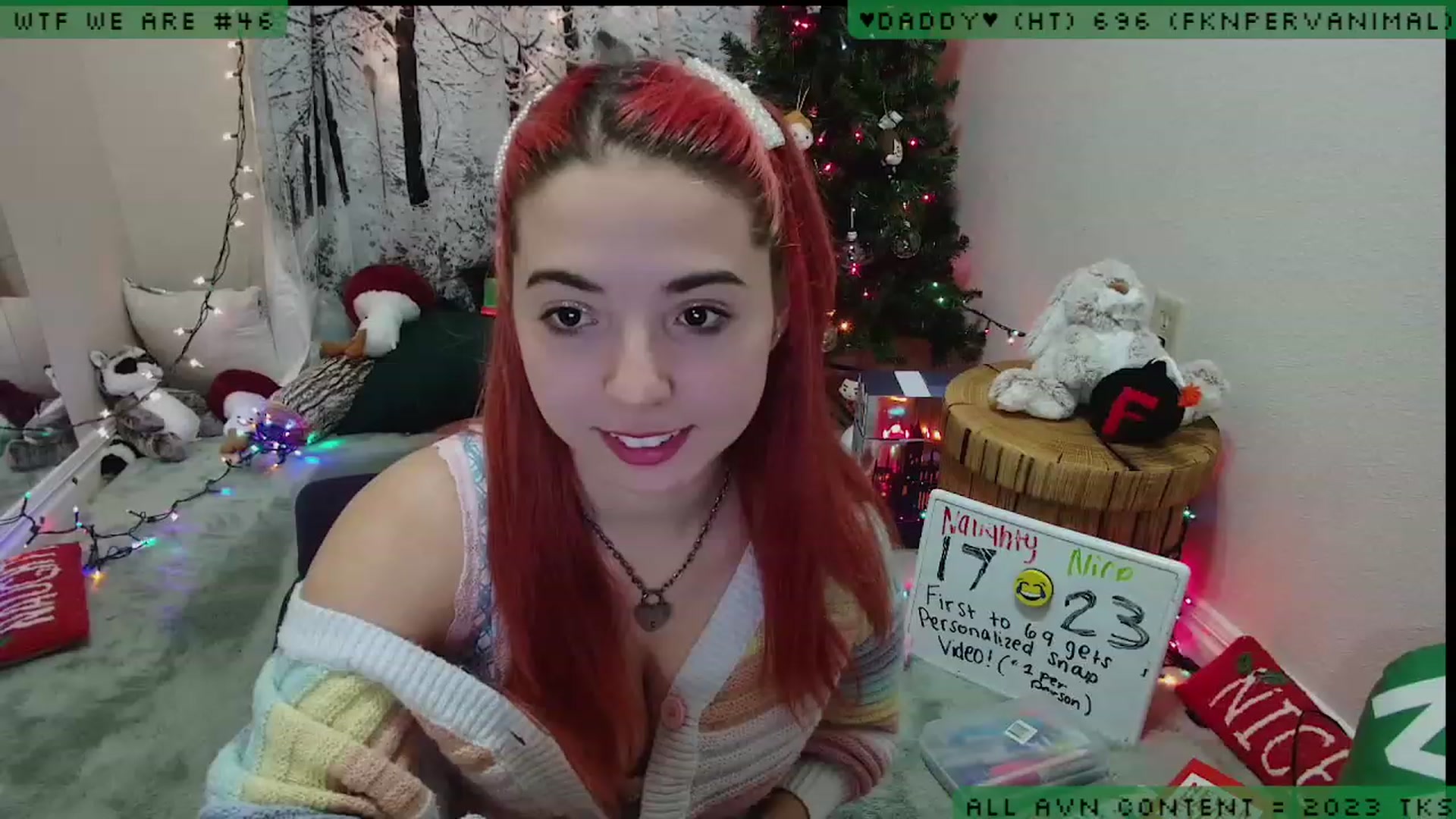 Gallery image thumbnail from JessiClaus's myfreecams stream on, 12/31/2022, 05:18 image 7 of 20