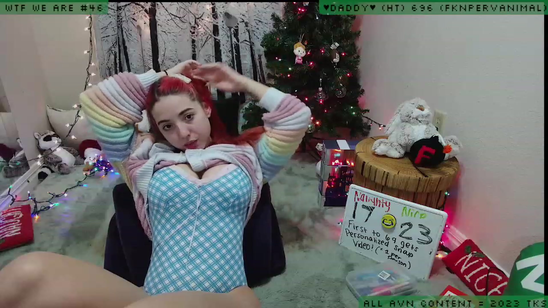 Gallery image thumbnail from JessiClaus's myfreecams stream on, 12/31/2022, 05:18 image 9 of 20