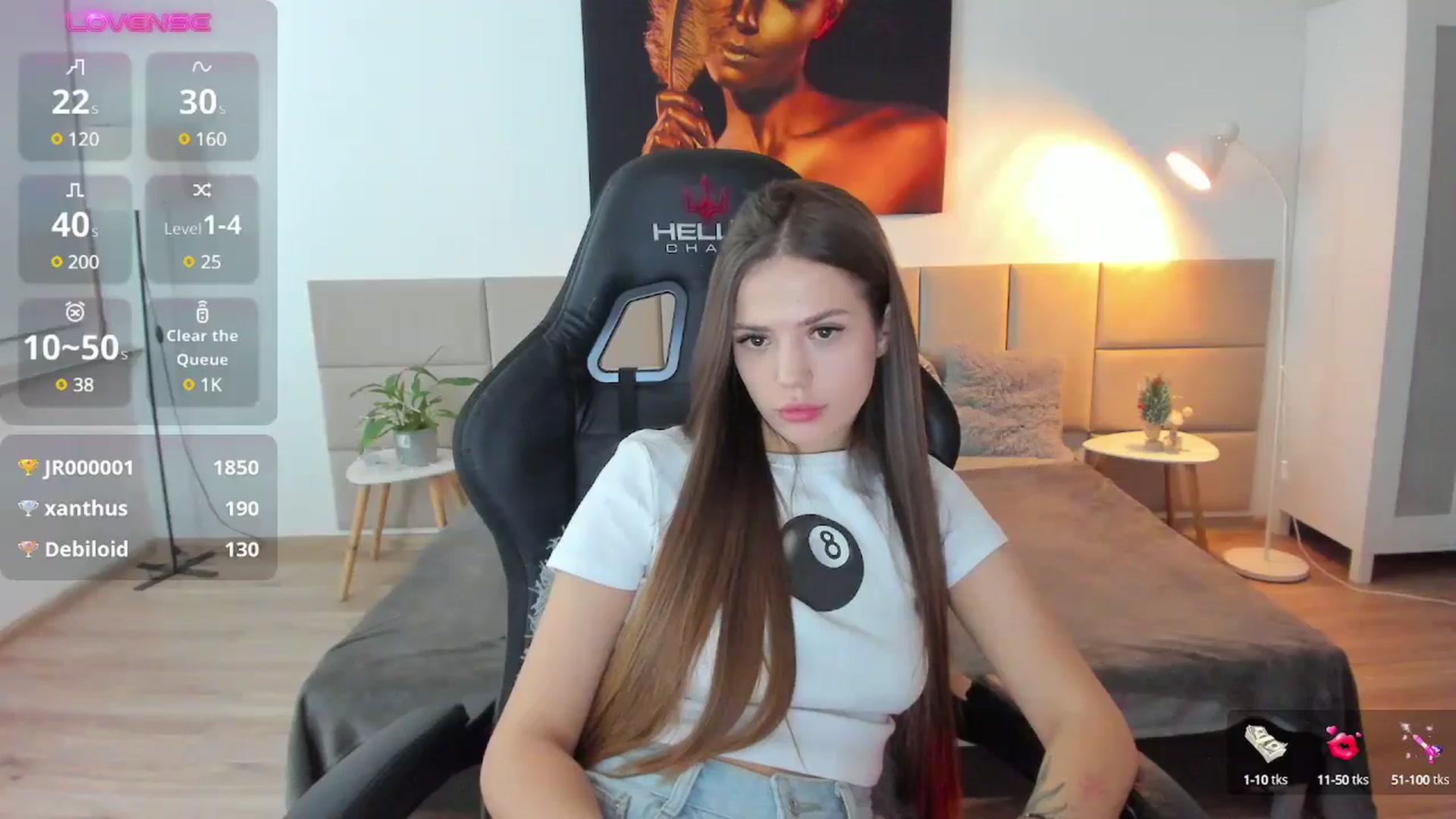 Gallery image thumbnail from JessicaB's myfreecams stream on, 12/30/2024, 24:02 image 14 of 20