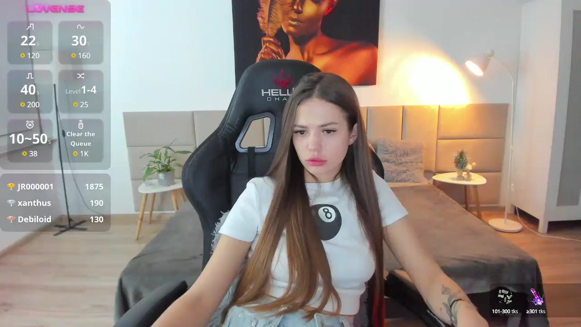 Gallery image thumbnail from JessicaB's myfreecams stream on, 12/30/2024, 24:37 image 5 of 20
