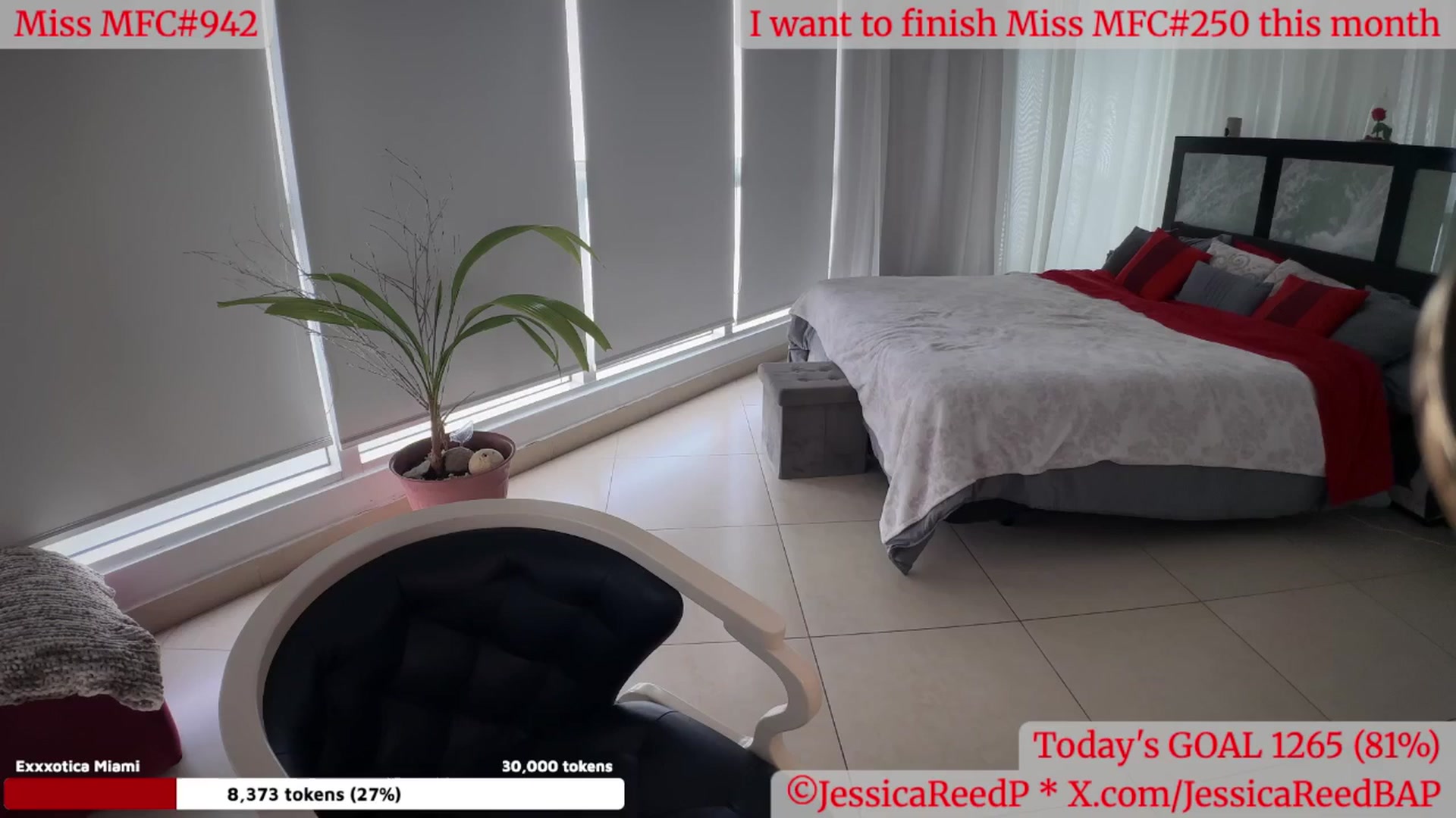 Gallery image thumbnail from JessicaReedP's myfreecams stream on, 05/12/2025, 21:54 image 13 of 20