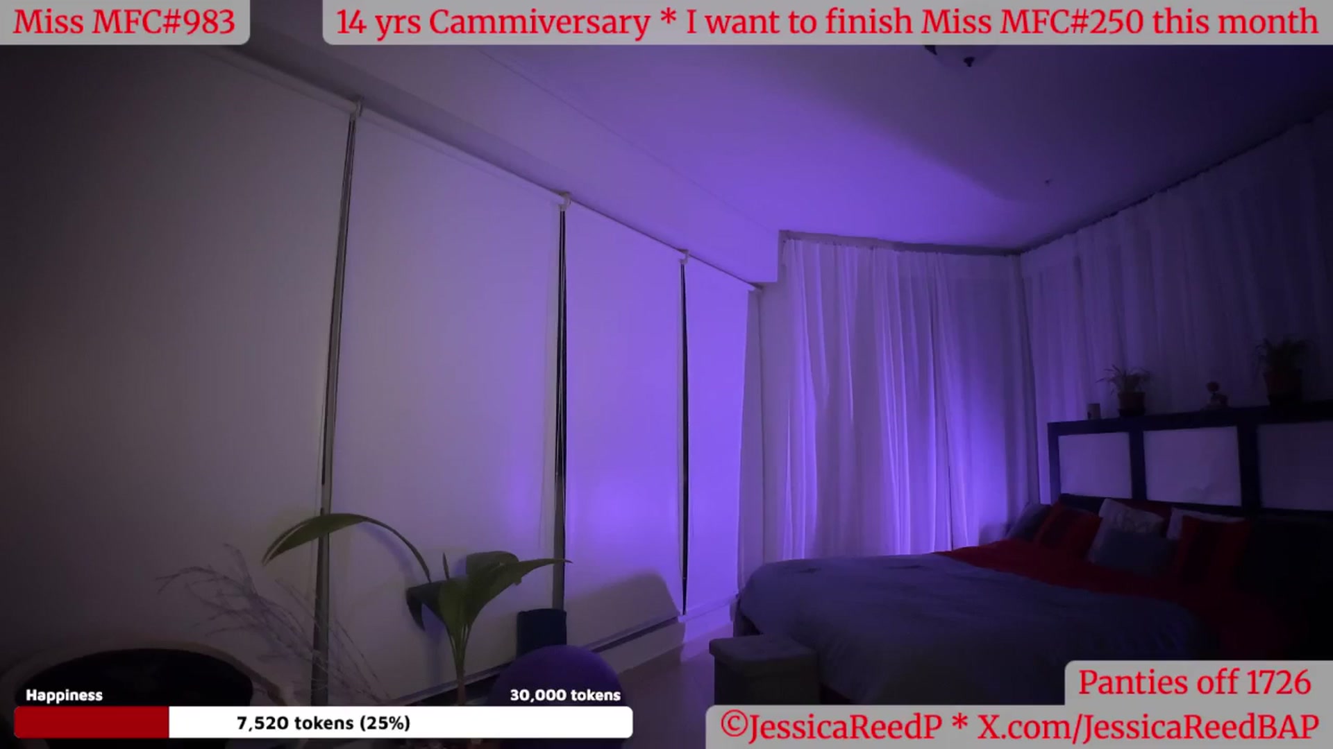 Gallery image thumbnail from JessicaReedP's myfreecams stream on, 05/28/2025, 01:06 image 6 of 20