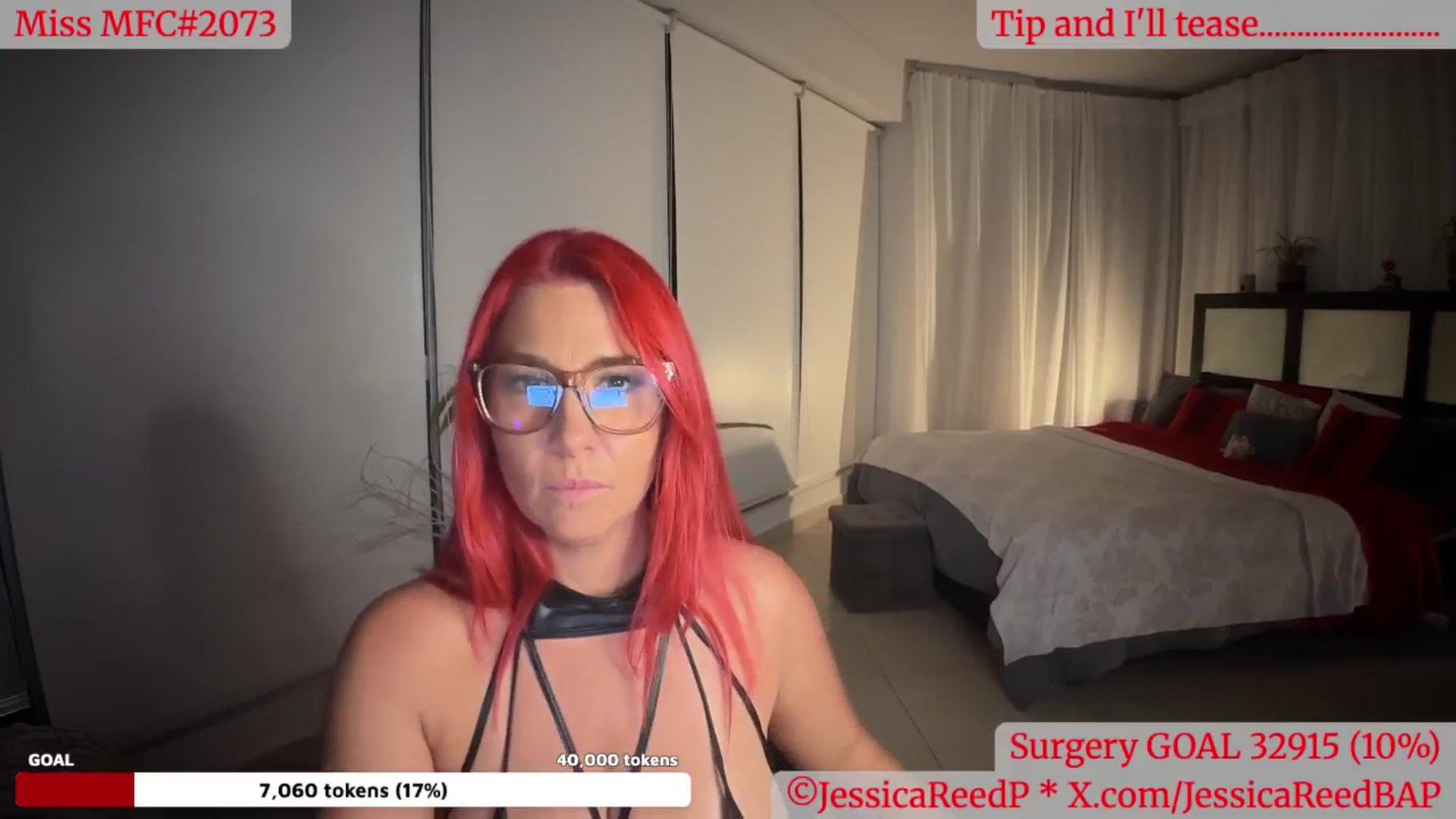 Gallery image thumbnail from JessicaReedP's myfreecams stream on, 06/10/2025, 03:10 image 6 of 20