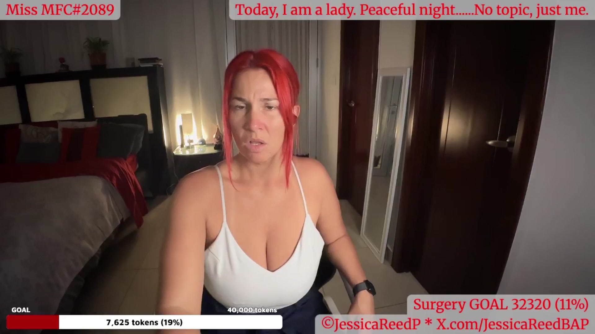 Gallery image thumbnail from JessicaReedP's myfreecams stream on, 06/11/2025, 01:24 image 6 of 20