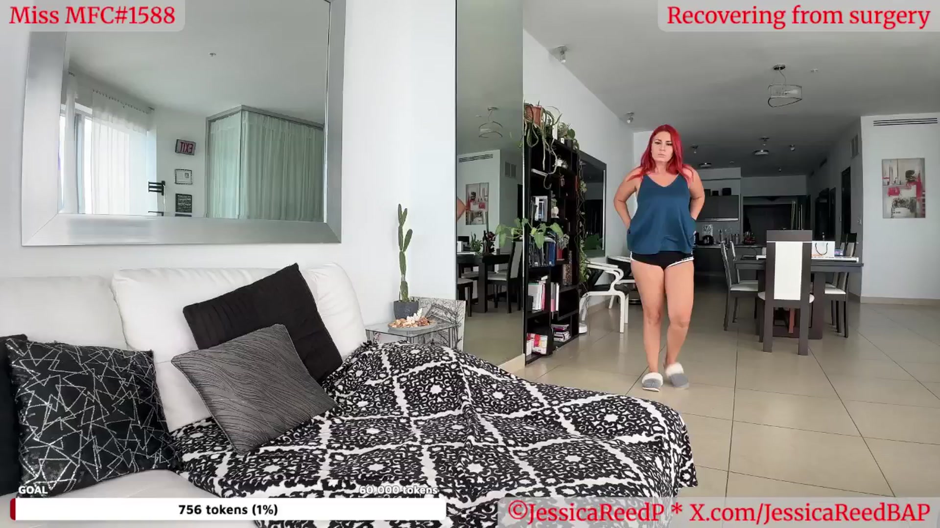 Gallery image thumbnail from JessicaReedP's myfreecams stream on, 06/19/2025, 20:09 image 6 of 20