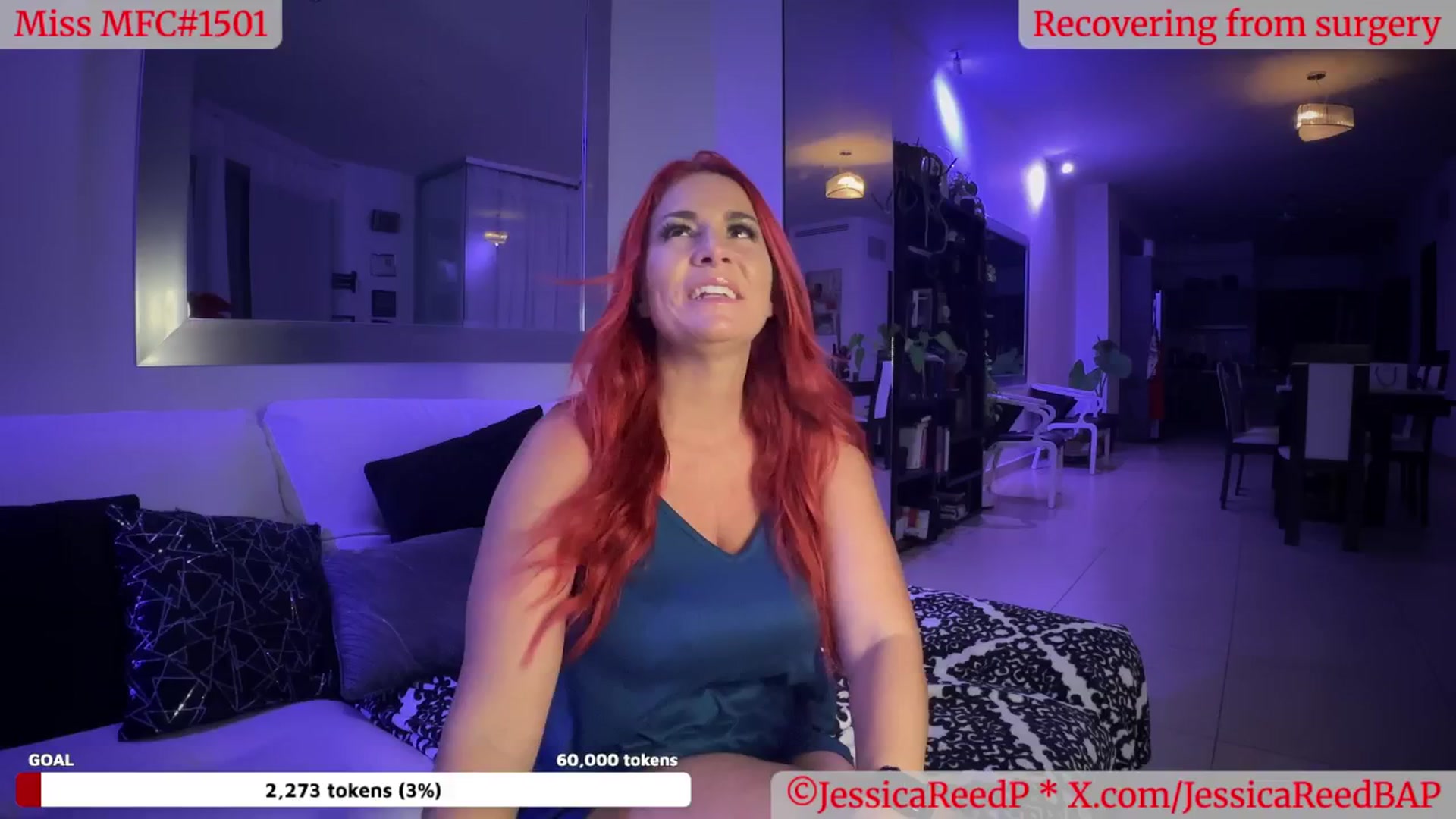 Gallery image thumbnail from JessicaReedP's myfreecams stream on, 06/20/2025, 02:35 image 6 of 20