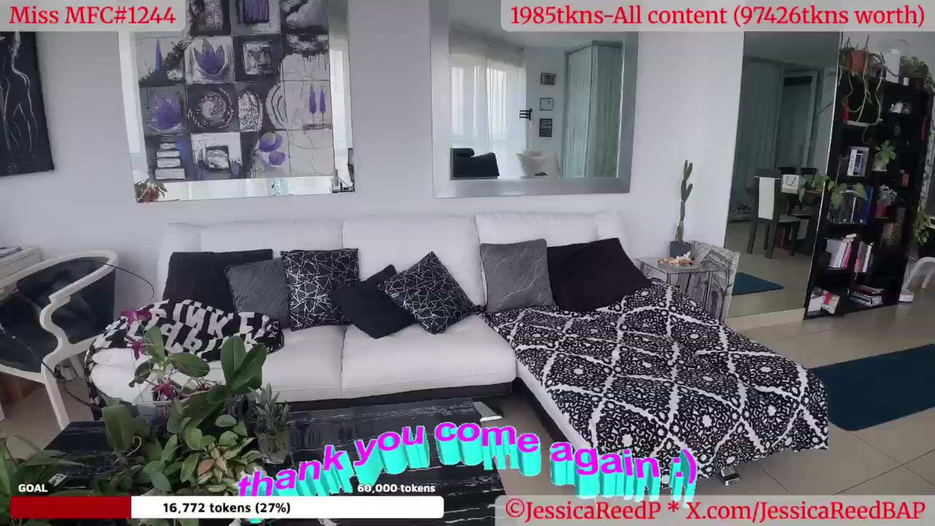 Gallery image thumbnail from JessicaReedP's myfreecams stream on, 06/28/2025, 18:52 image 7 of 20