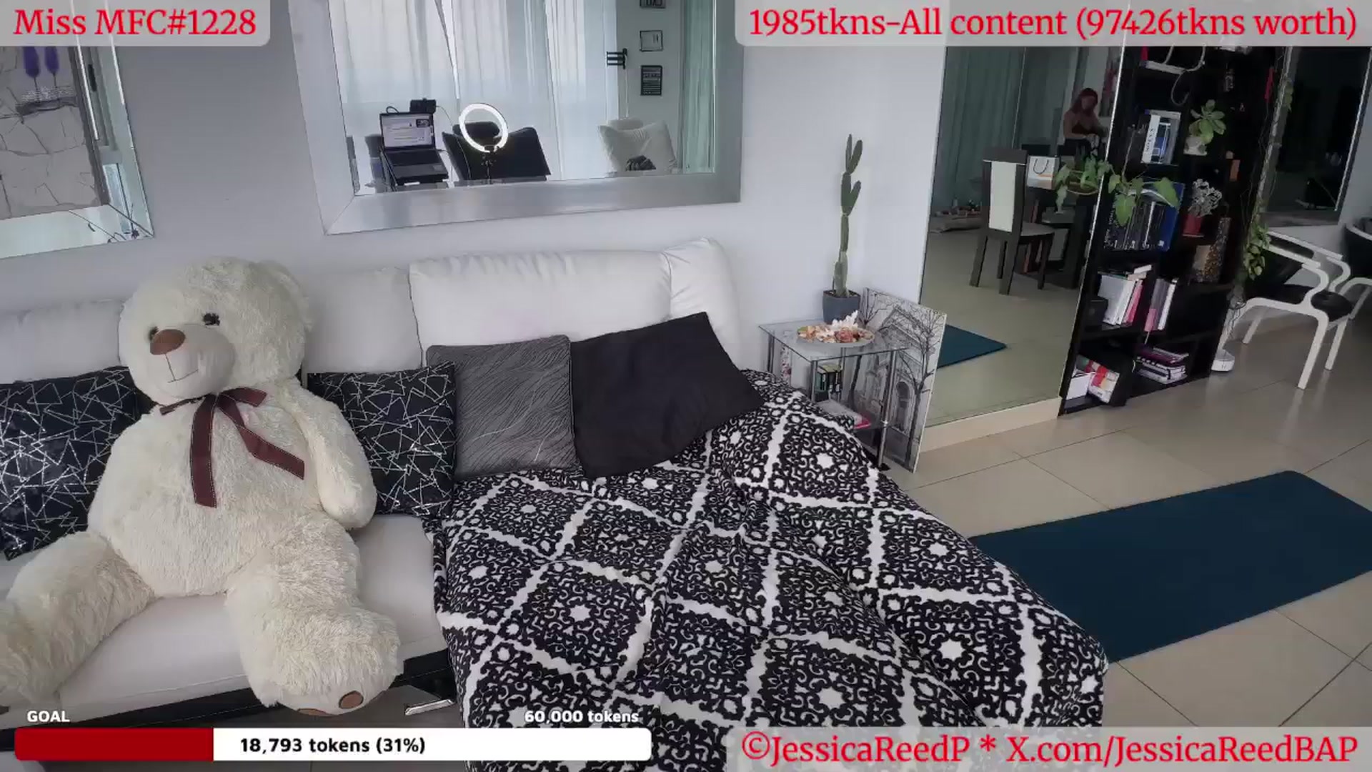 Gallery image thumbnail from JessicaReedP's myfreecams stream on, 06/28/2025, 22:56 image 4 of 20
