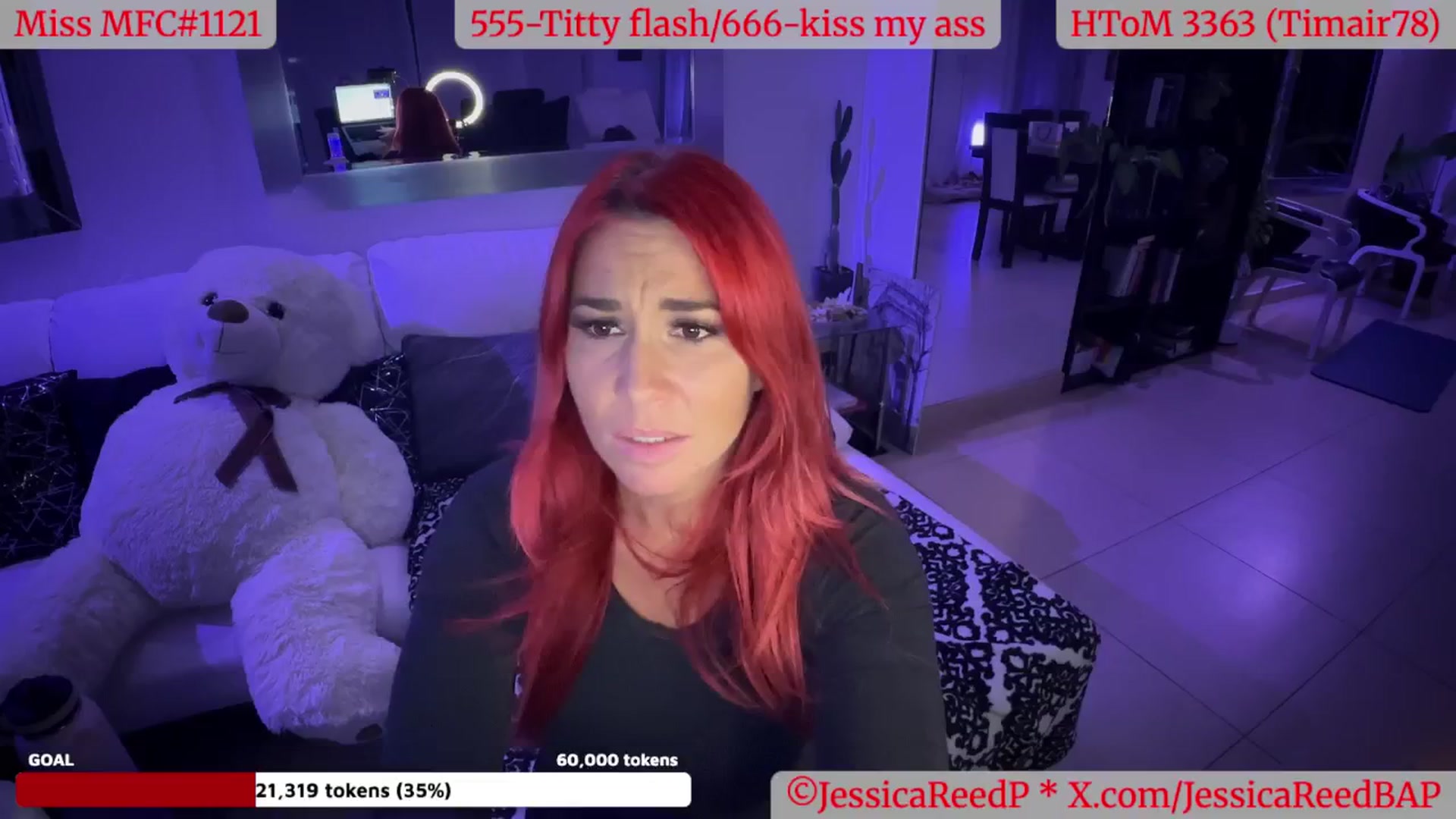 Gallery image thumbnail from JessicaReedP's myfreecams stream on, 06/29/2025, 02:51 image 13 of 20
