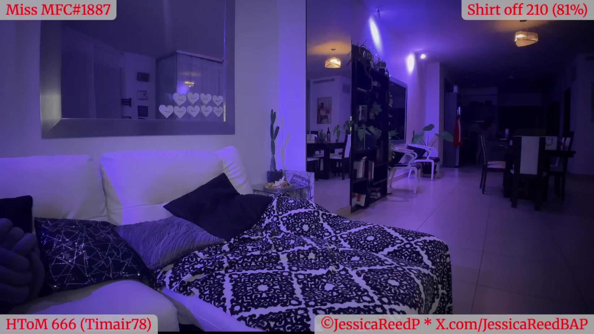 Gallery image thumbnail from JessicaReedP's myfreecams stream on, 07/04/2025, 01:18 image 7 of 20