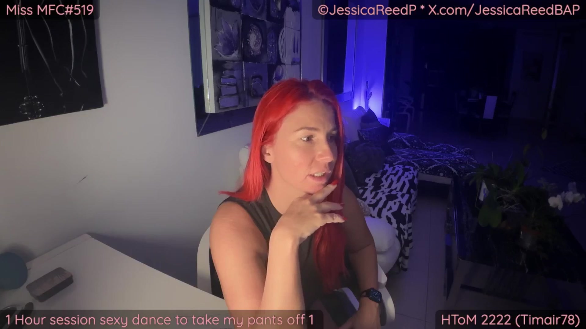 Gallery image thumbnail from JessicaReedP's myfreecams stream on, 09/12/2025, 24:52 image 20 of 20