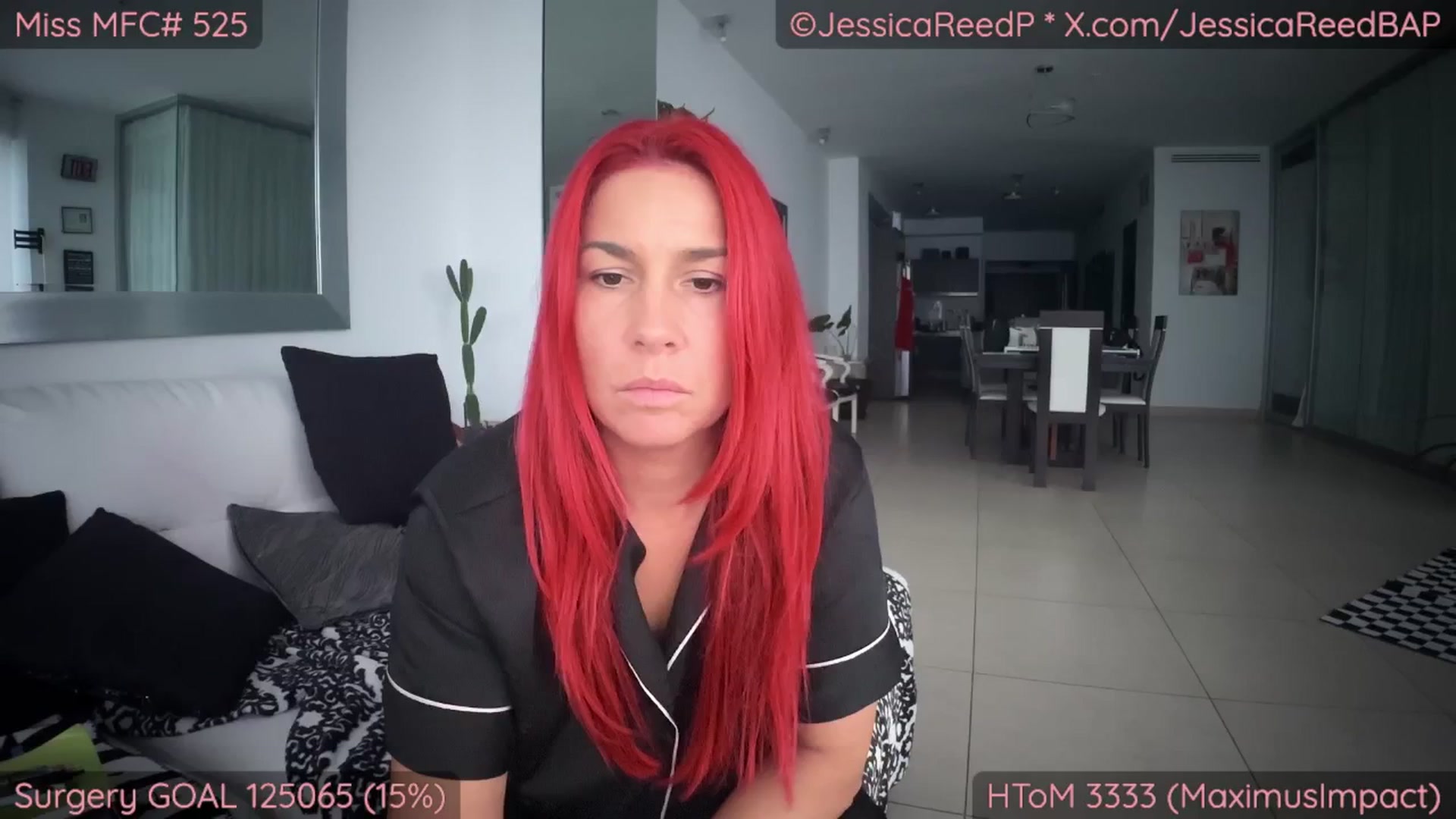 Gallery image thumbnail from JessicaReedP's myfreecams stream on, 09/20/2025, 23:31 image 6 of 20