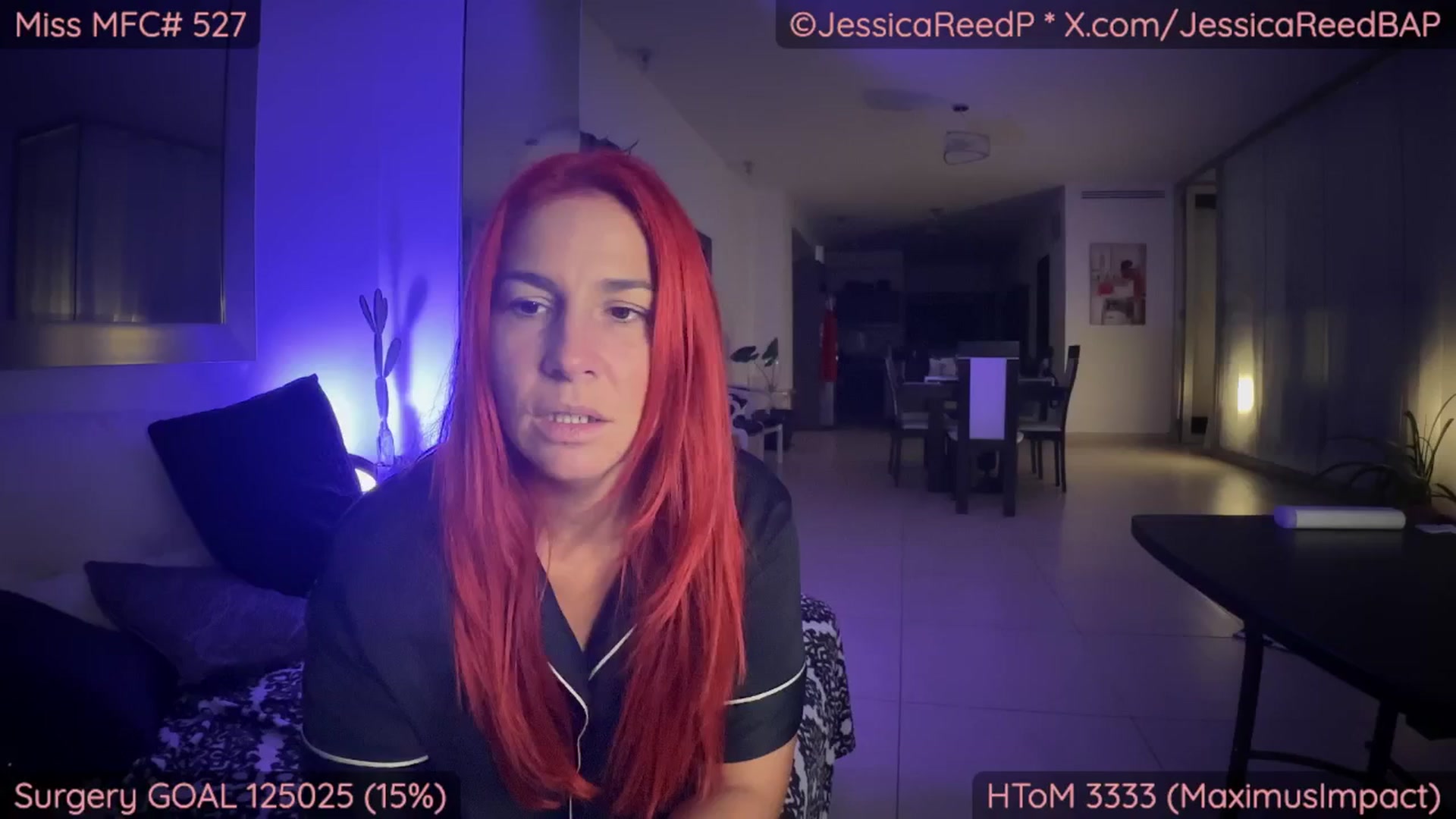 Gallery image thumbnail from JessicaReedP's myfreecams stream on, 09/21/2025, 03:18 image 1 of 20
