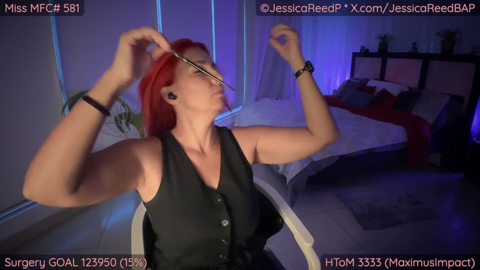 Gallery image thumbnail from JessicaReedP's myfreecams stream on, 09/23/2025, 24:39 image 6 of 20