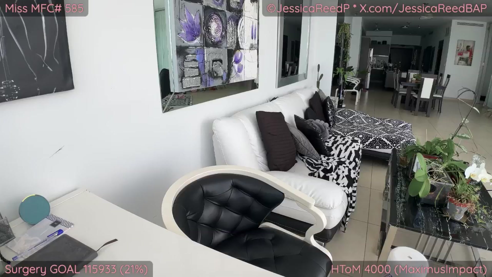 Gallery image thumbnail from JessicaReedP's myfreecams stream on, 09/26/2025, 19:21 image 9 of 20