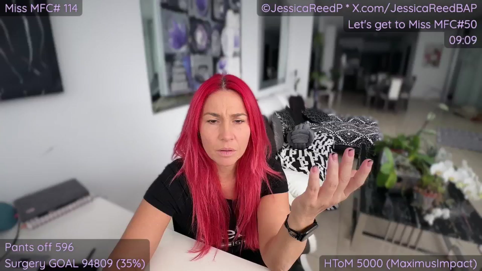 Gallery image thumbnail from JessicaReedP's myfreecams stream on, 10/02/2025, 21:37 image 19 of 20