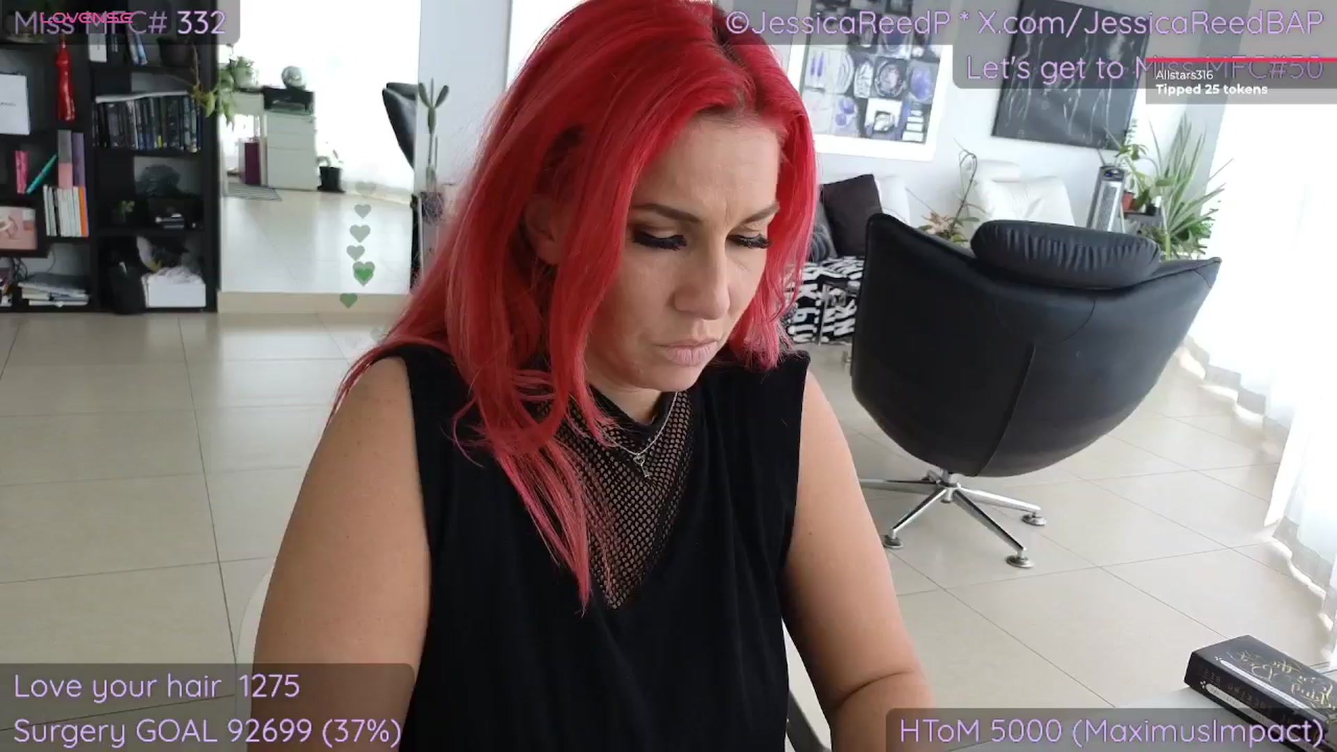 Gallery image thumbnail from JessicaReedP's myfreecams stream on, 10/04/2025, 21:53 image 9 of 20