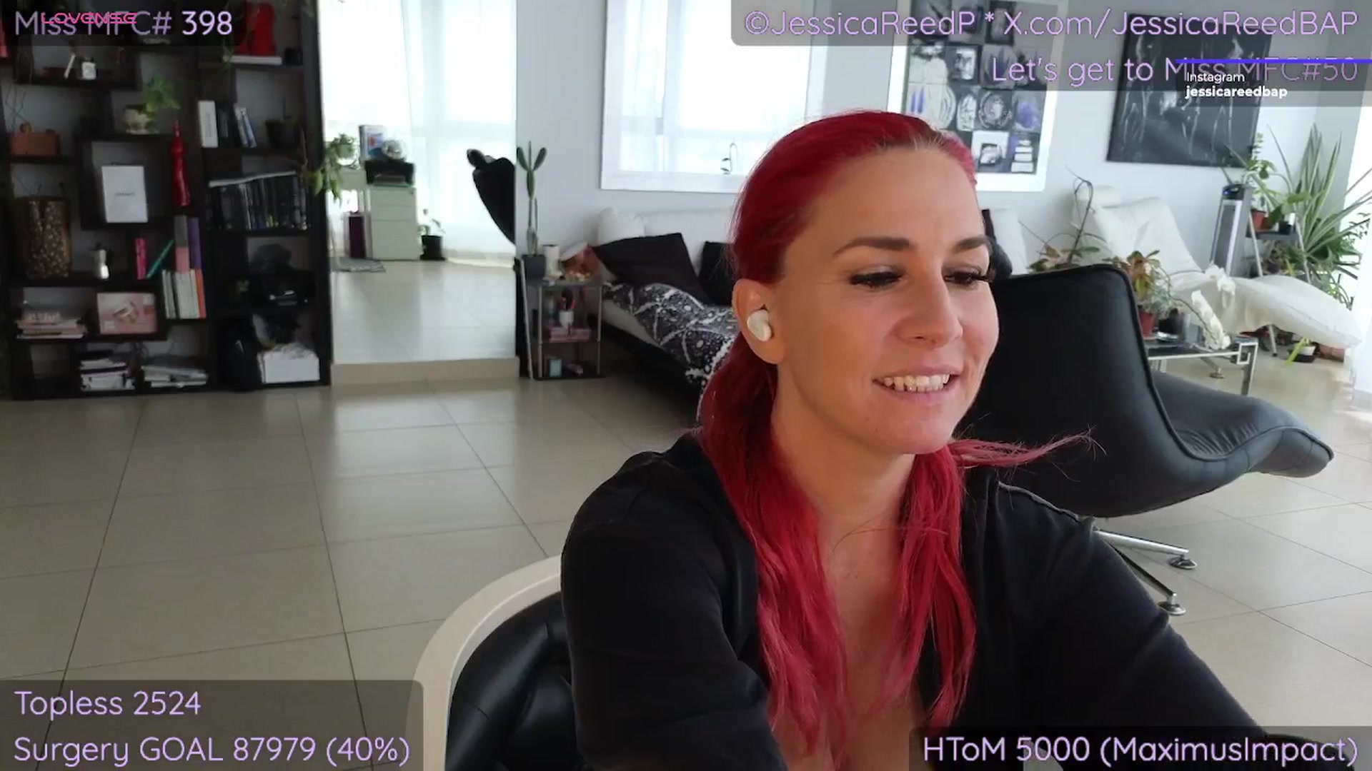 Gallery image thumbnail from JessicaReedP's myfreecams stream on, 10/06/2025, 21:42 image 11 of 20
