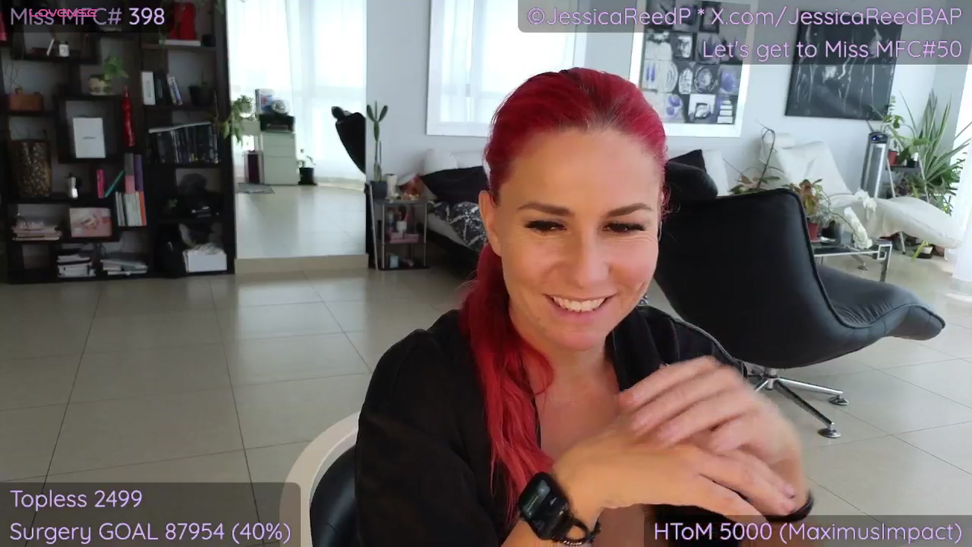 Gallery image thumbnail from JessicaReedP's myfreecams stream on, 10/06/2025, 21:42 image 14 of 20