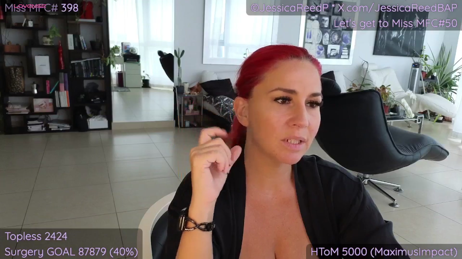 Gallery image thumbnail from JessicaReedP's myfreecams stream on, 10/06/2025, 21:42 image 18 of 20