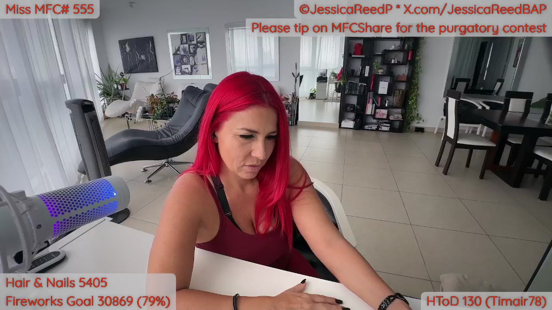Gallery image thumbnail from JessicaReedP's myfreecams stream on, 10/30/2025, 22:35 image 10 of 20