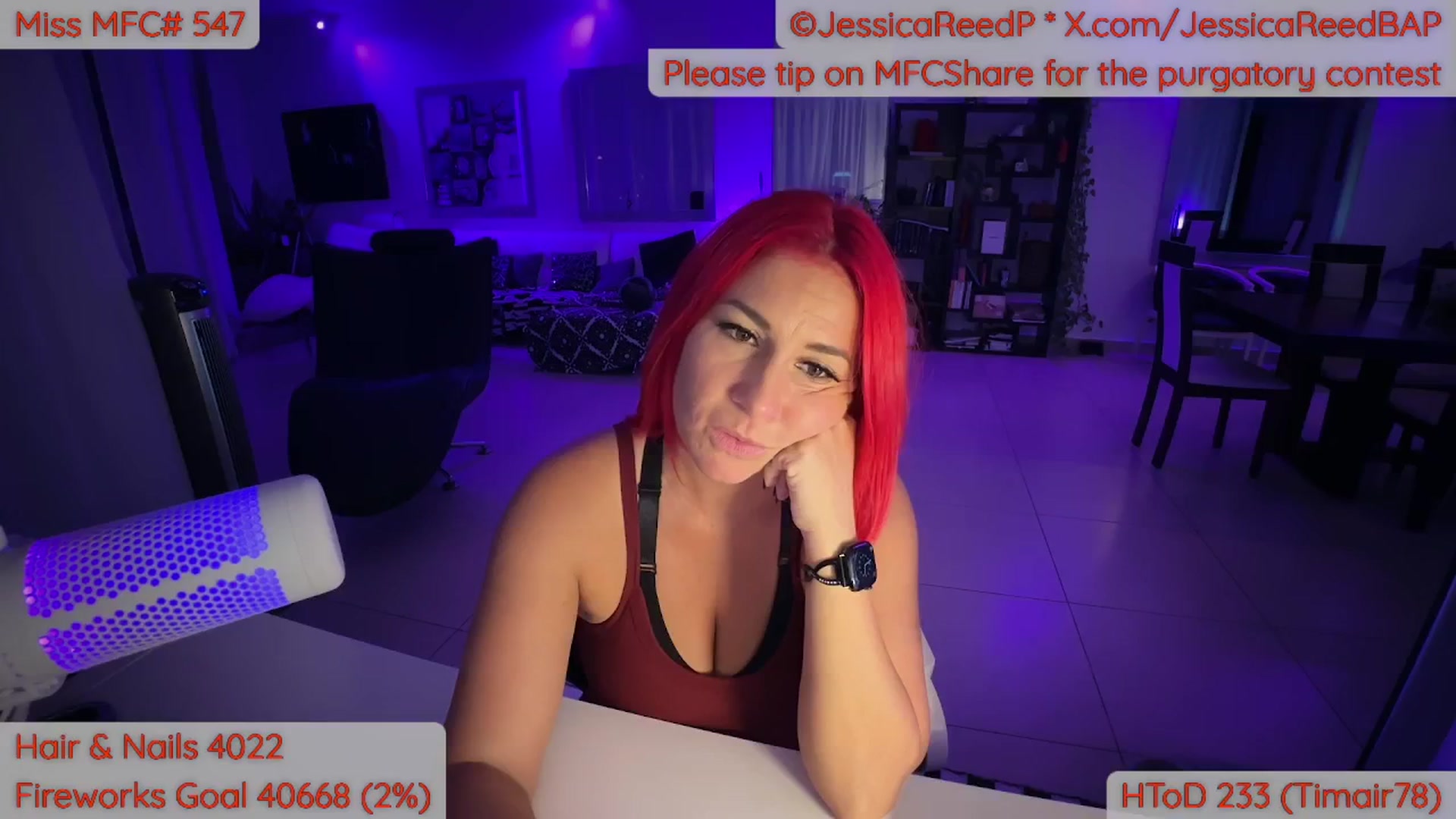 Gallery image thumbnail from JessicaReedP's myfreecams stream on, 10/31/2025, 02:41 image 20 of 20